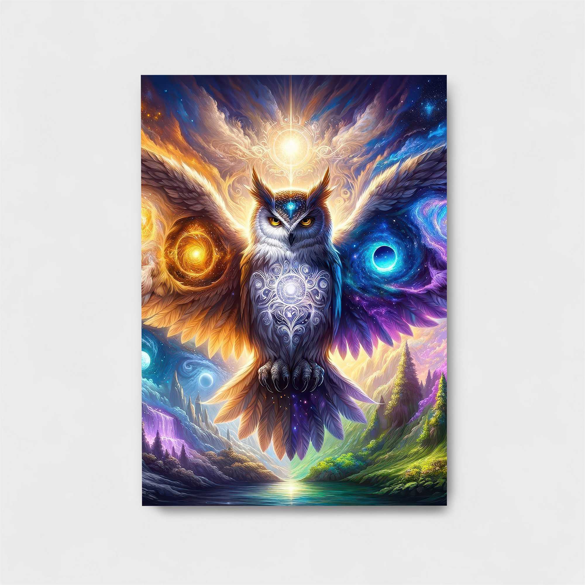 Cosmic Owl Safe Wall Magnetic / M
