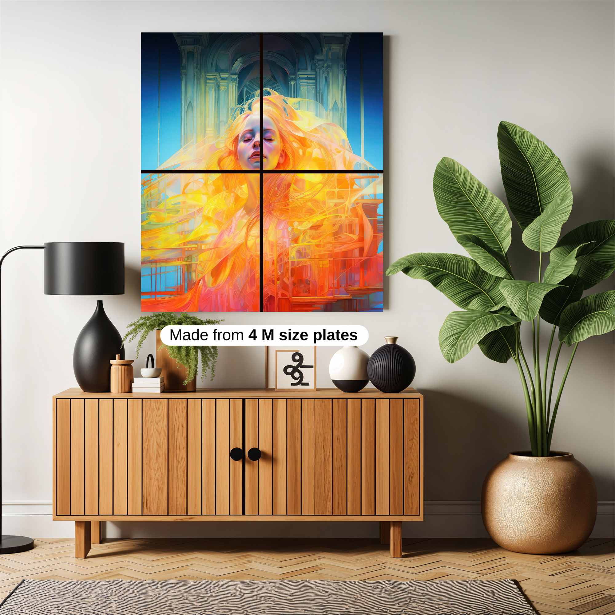 Flame Serenity Safe Wall Magnetic / M