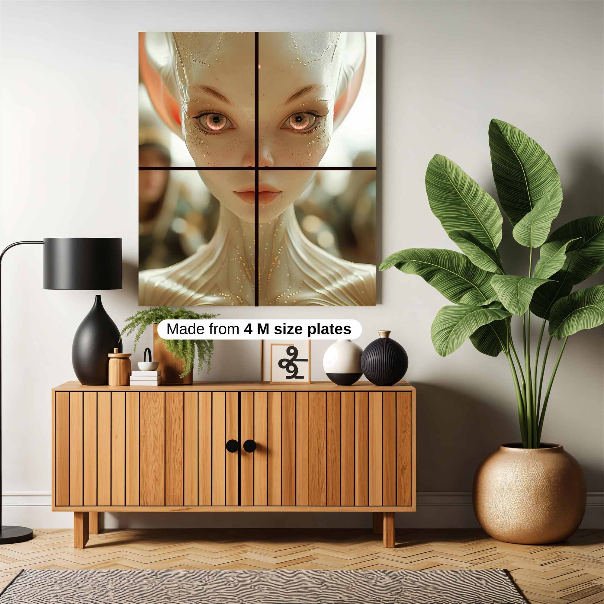 Alien Enigma Safe Wall Magnetic / M