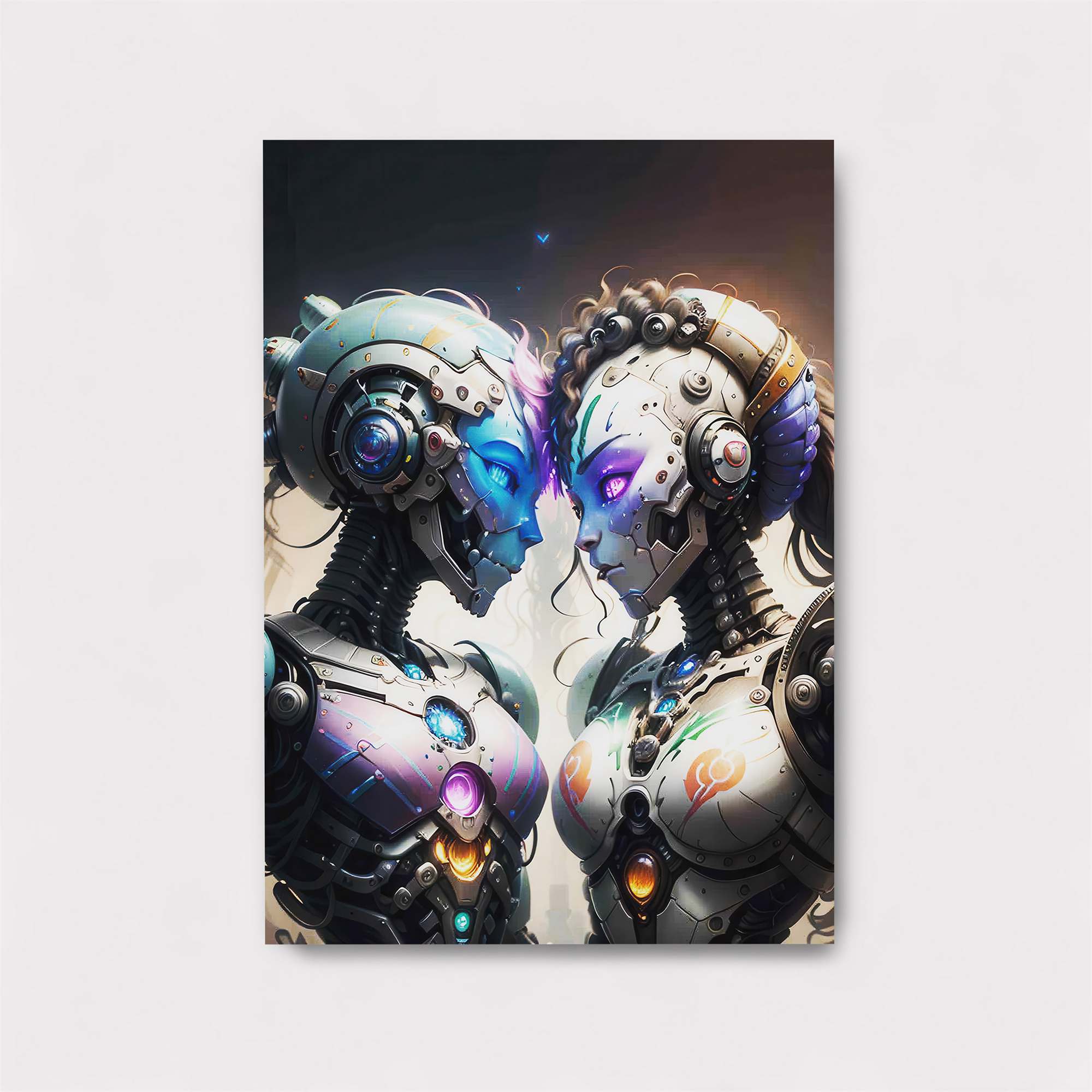 Androids Embrace Safe Wall Magnetic / M