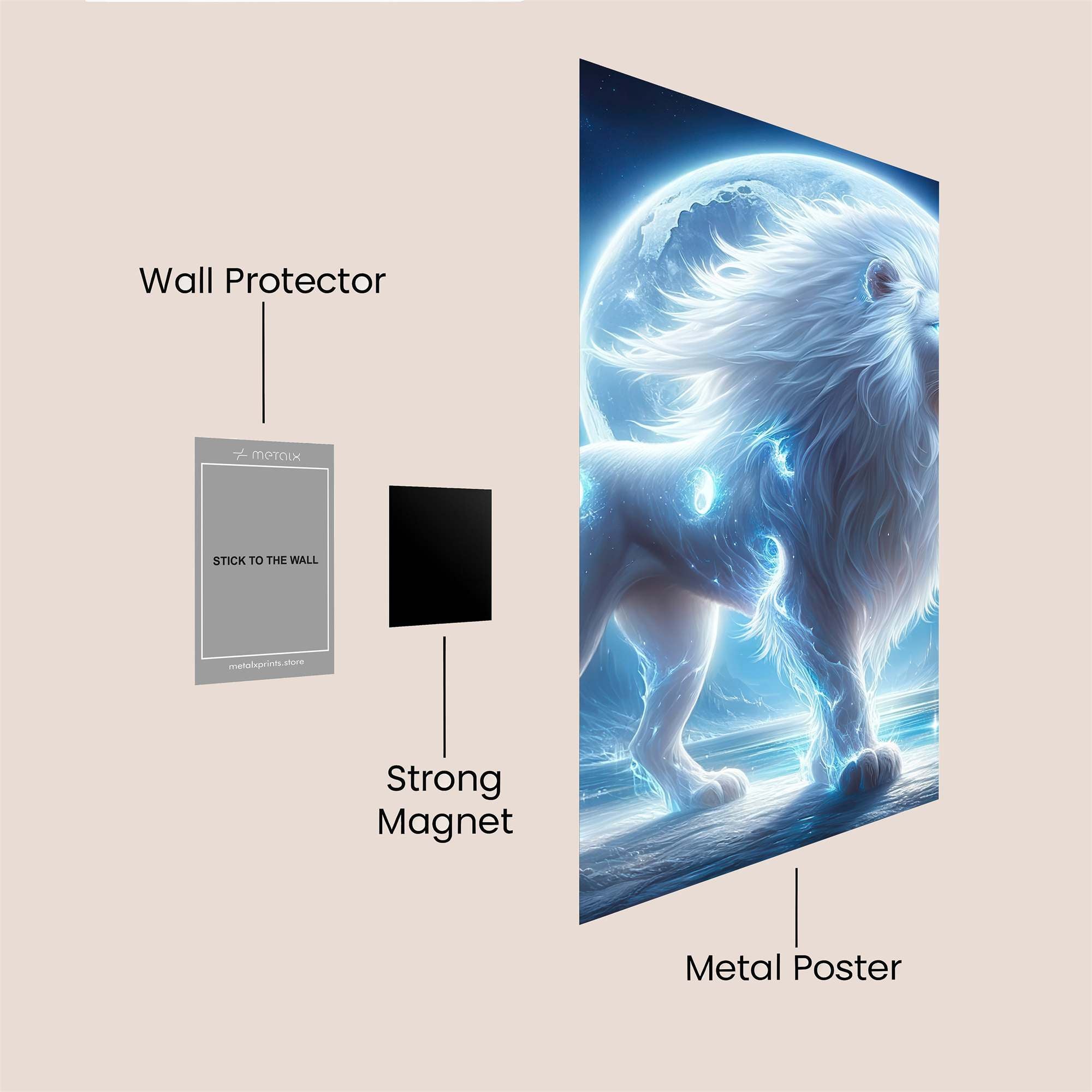 Lunar Majesty Safe Wall Magnetic / M