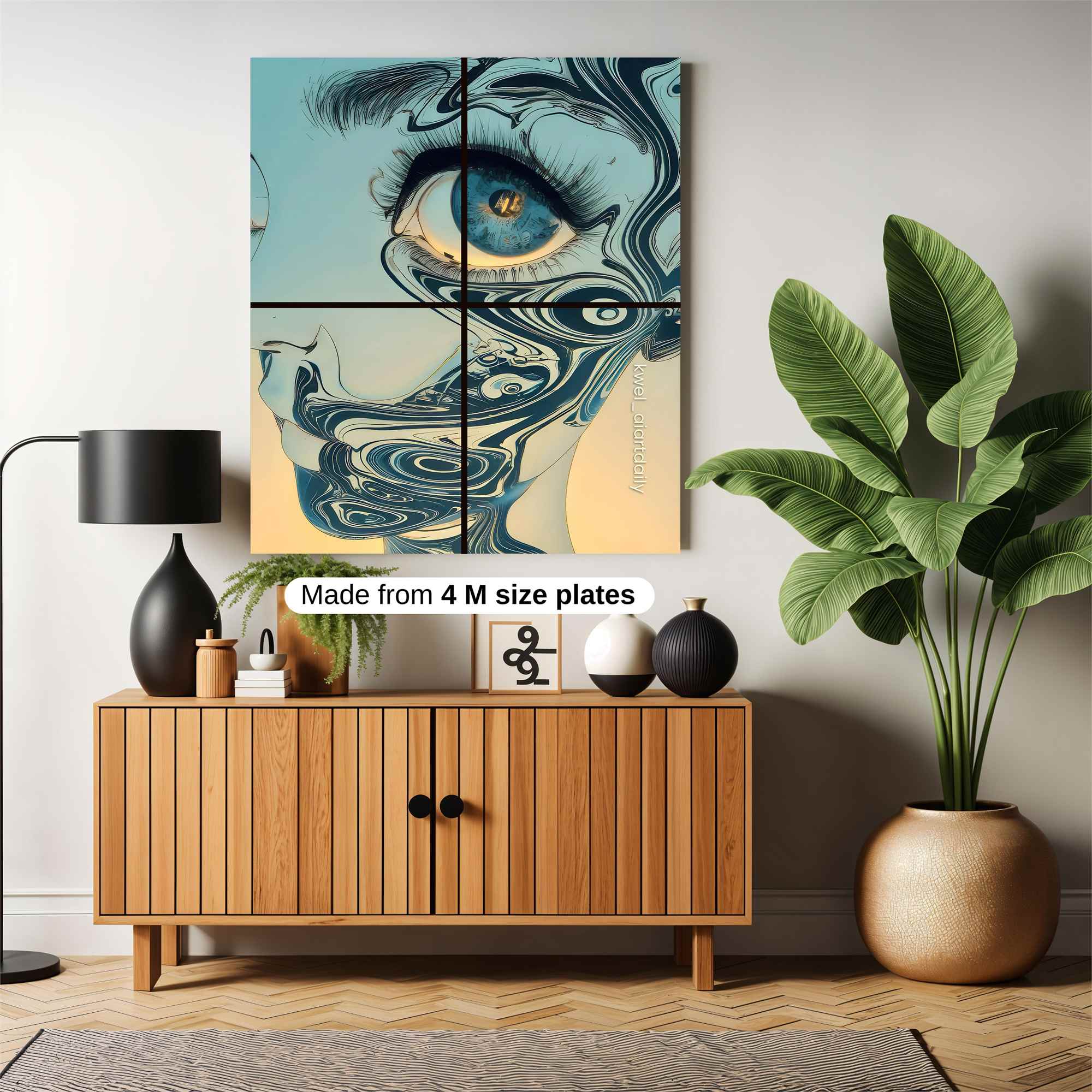 Mystic Swirl Safe Wall Magnetic / M