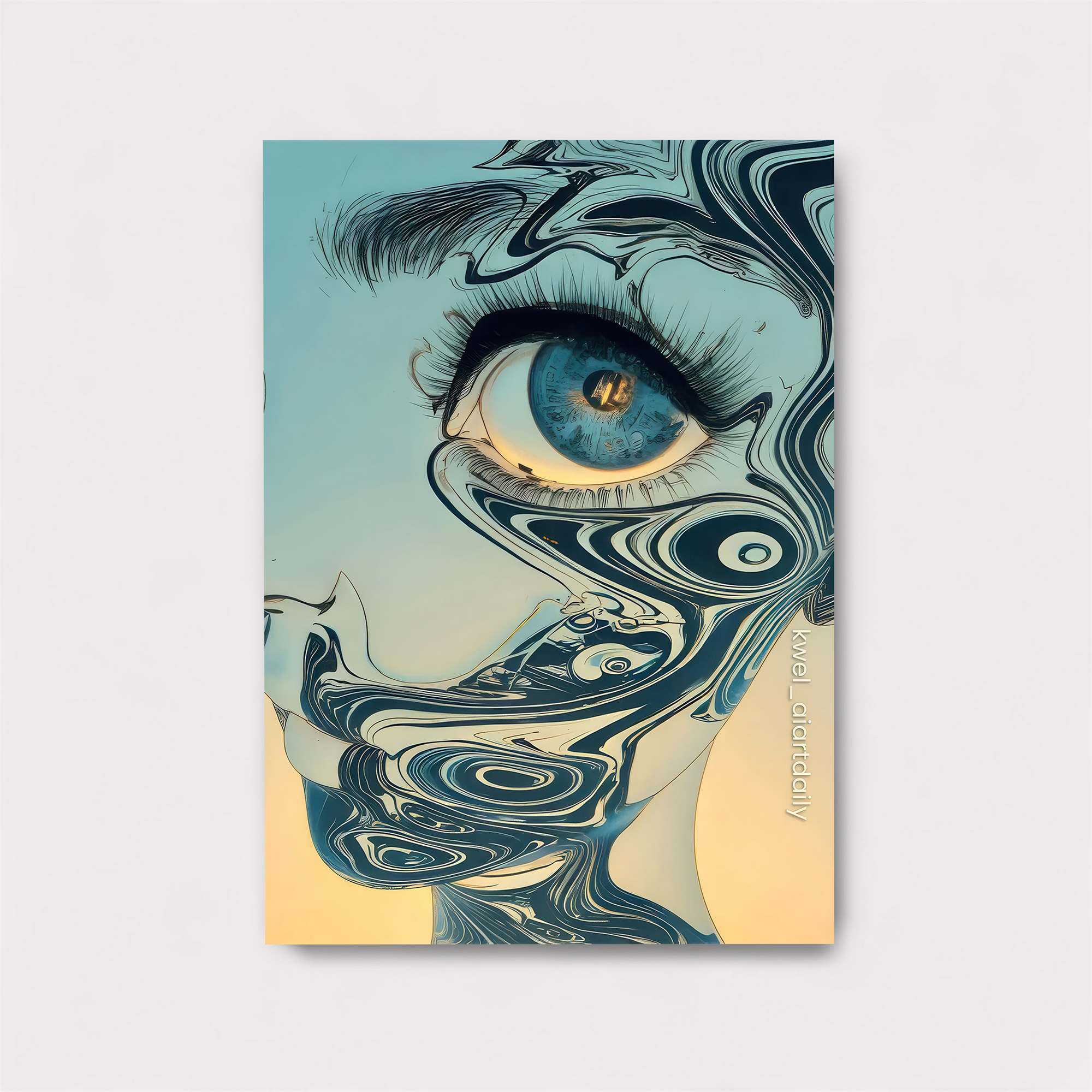 Mystic Swirl Safe Wall Magnetic / M