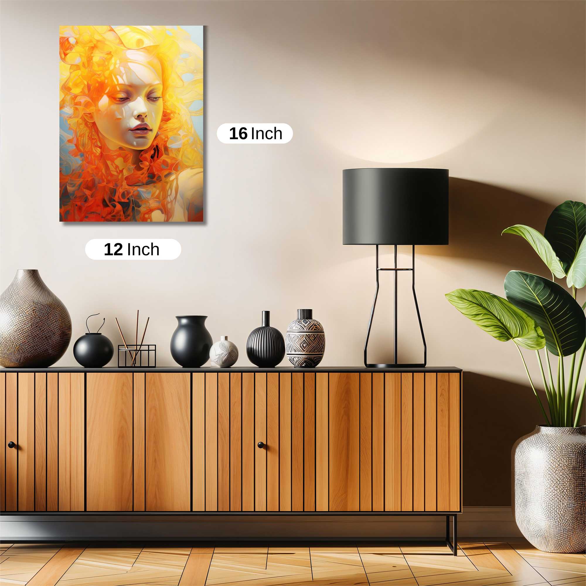 Flame Enigma Safe Wall Magnetic / M