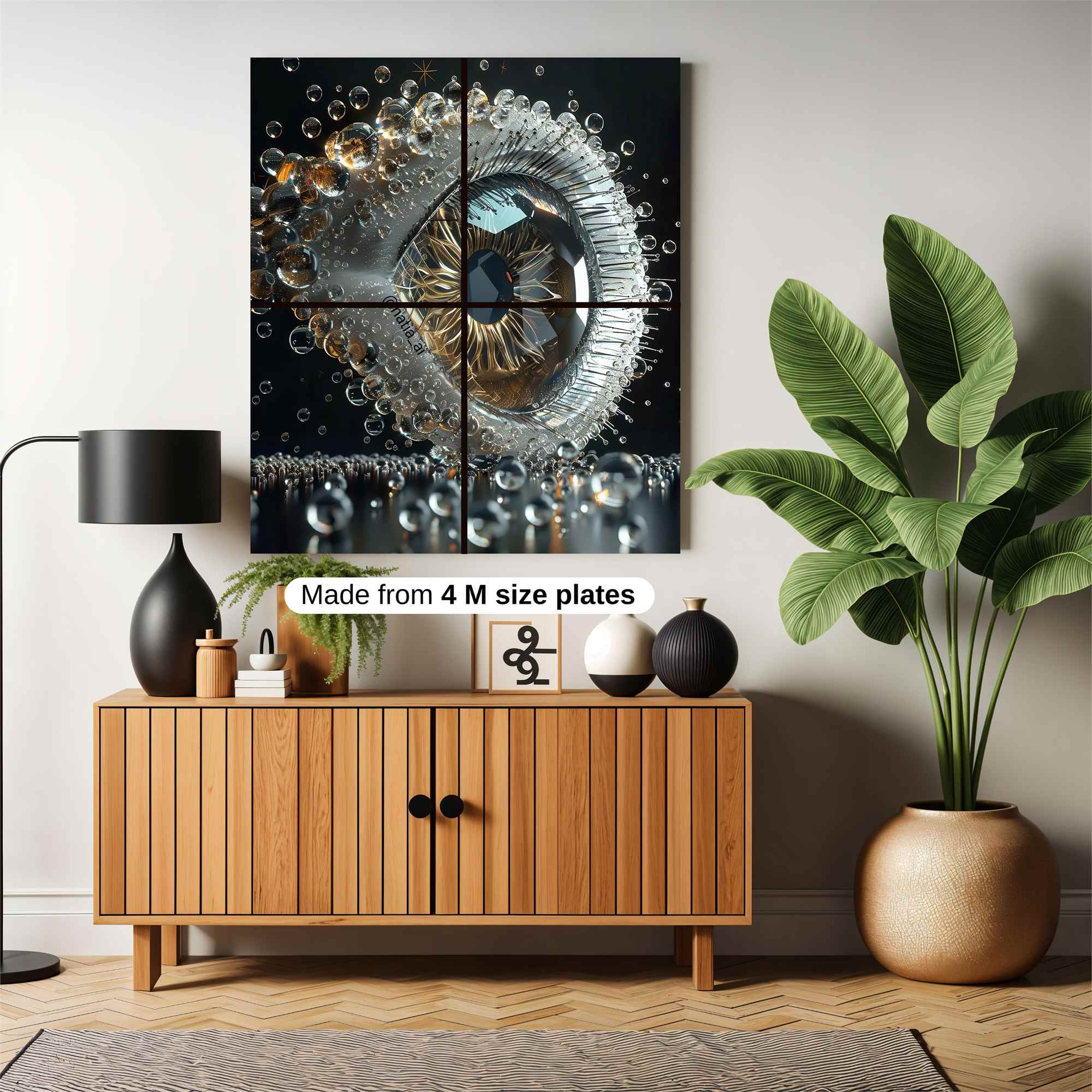 Crystal Gaze Safe Wall Magnetic / M