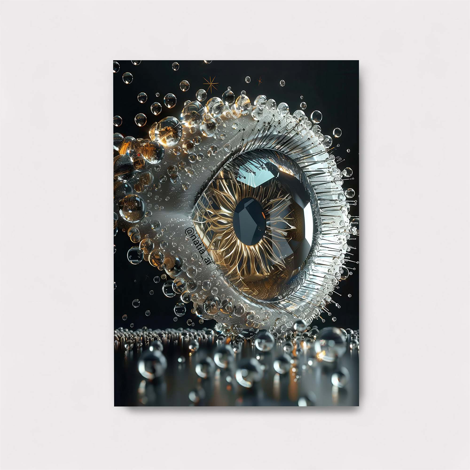 Crystal Gaze Safe Wall Magnetic / M