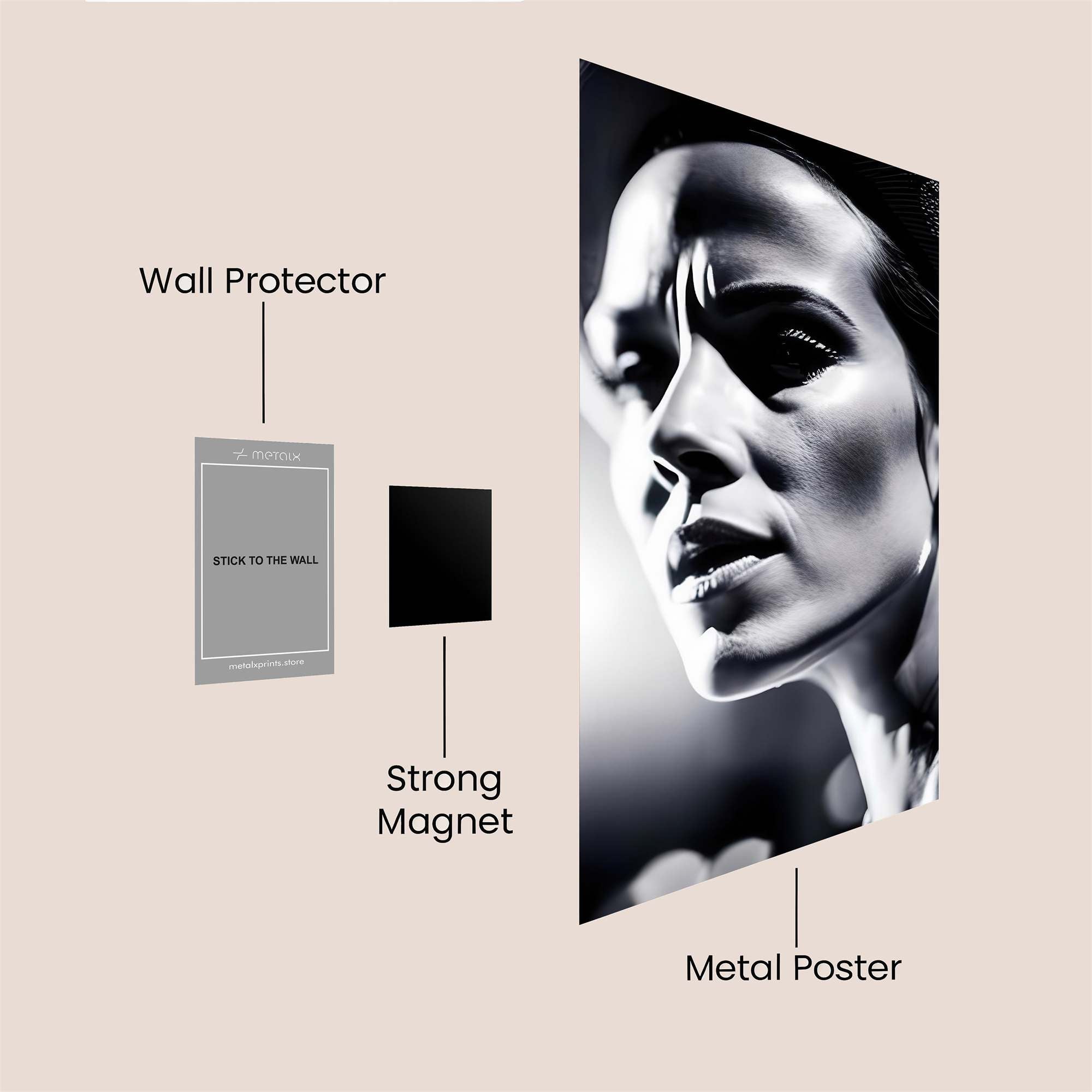 Emma Intense Safe Wall Magnetic / M