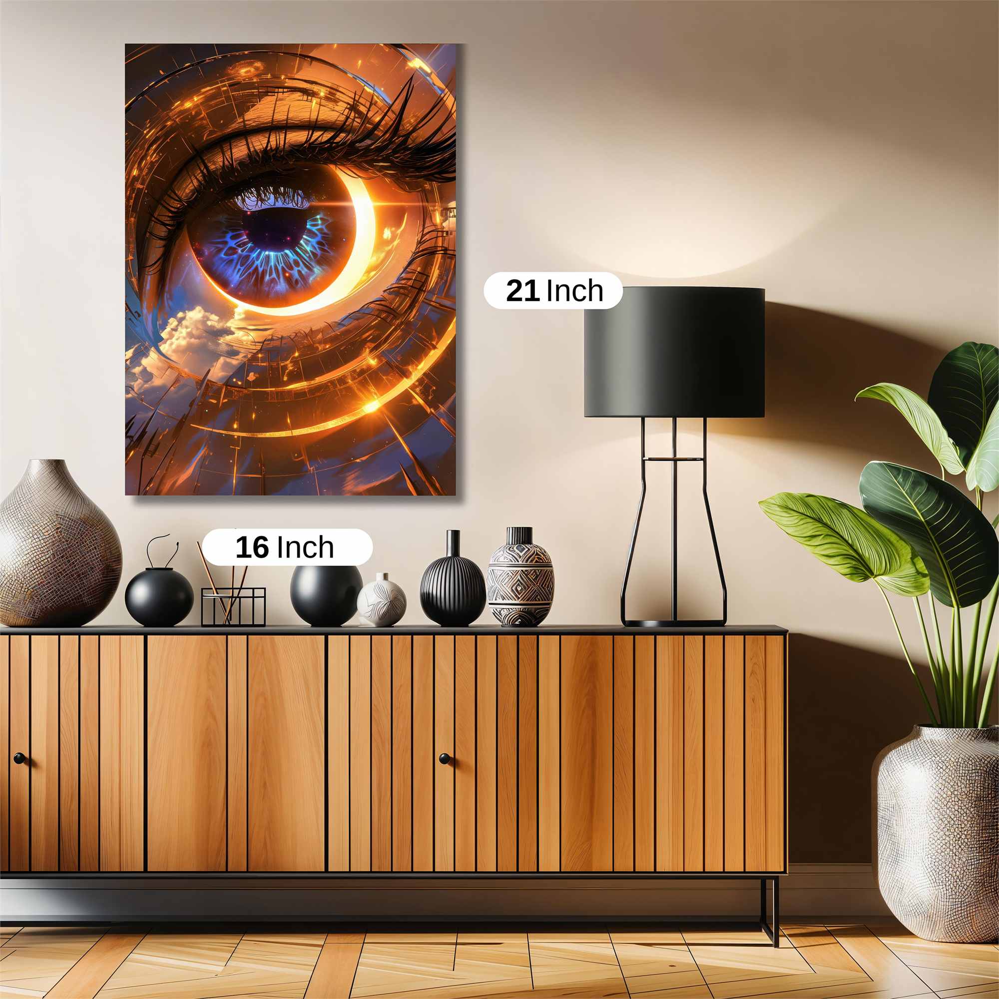 Cosmic Gaze Safe Wall Magnetic / M