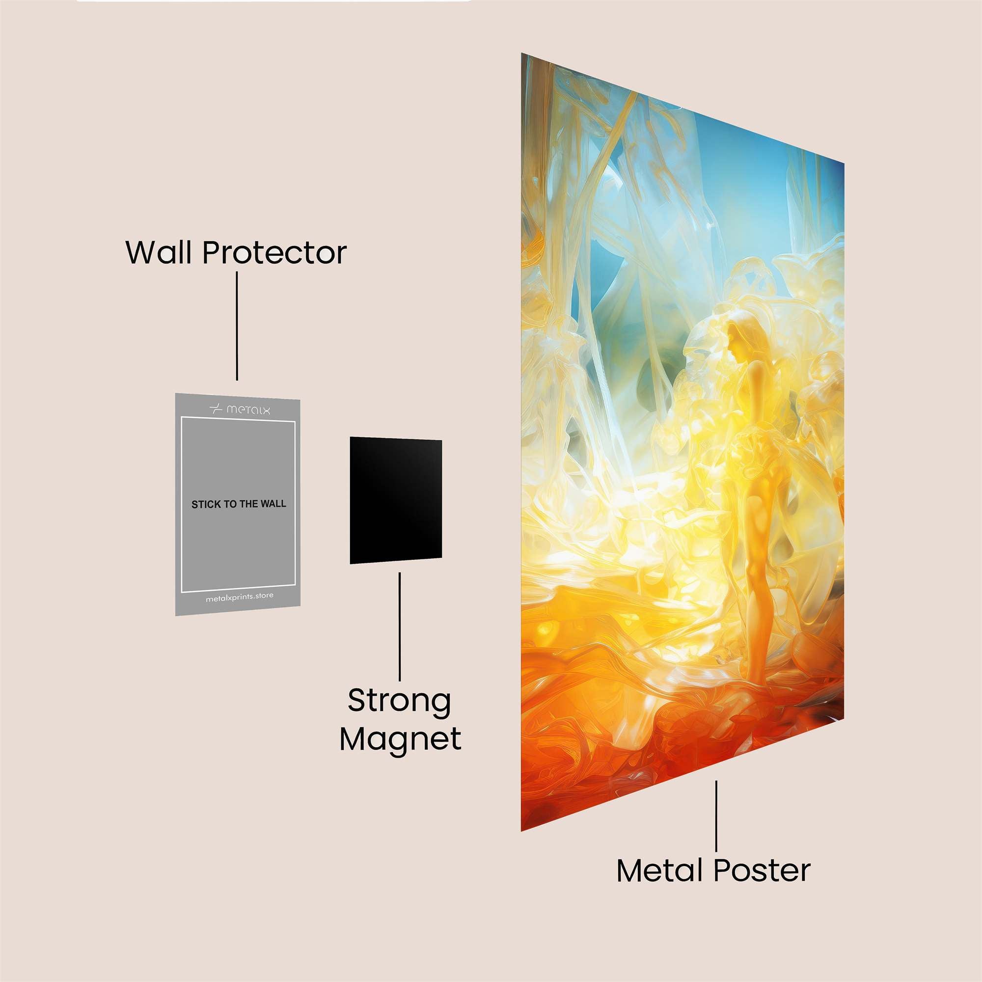 Molten Dream Safe Wall Magnetic / M