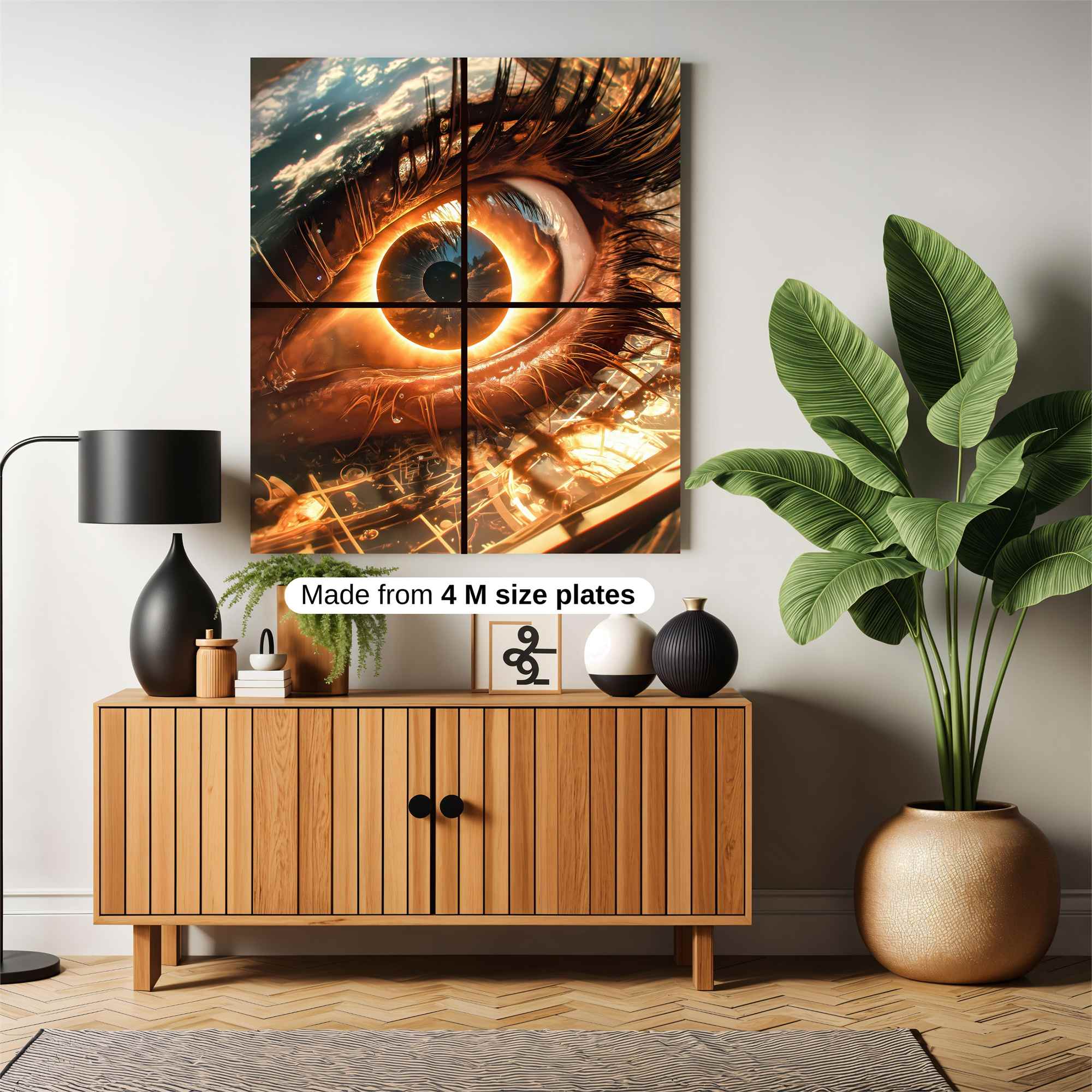 Cosmic Gaze Safe Wall Magnetic / M