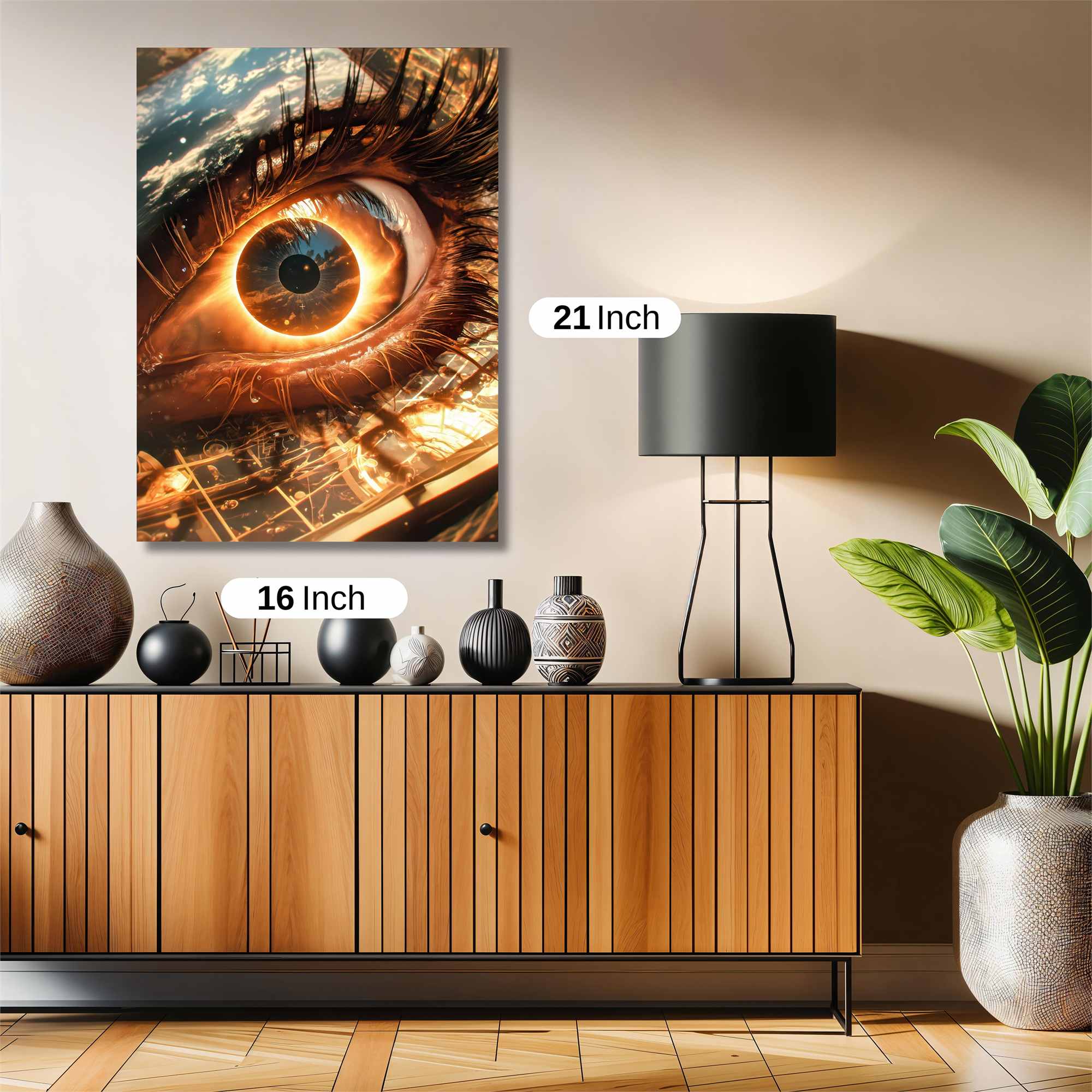 Cosmic Gaze Safe Wall Magnetic / M