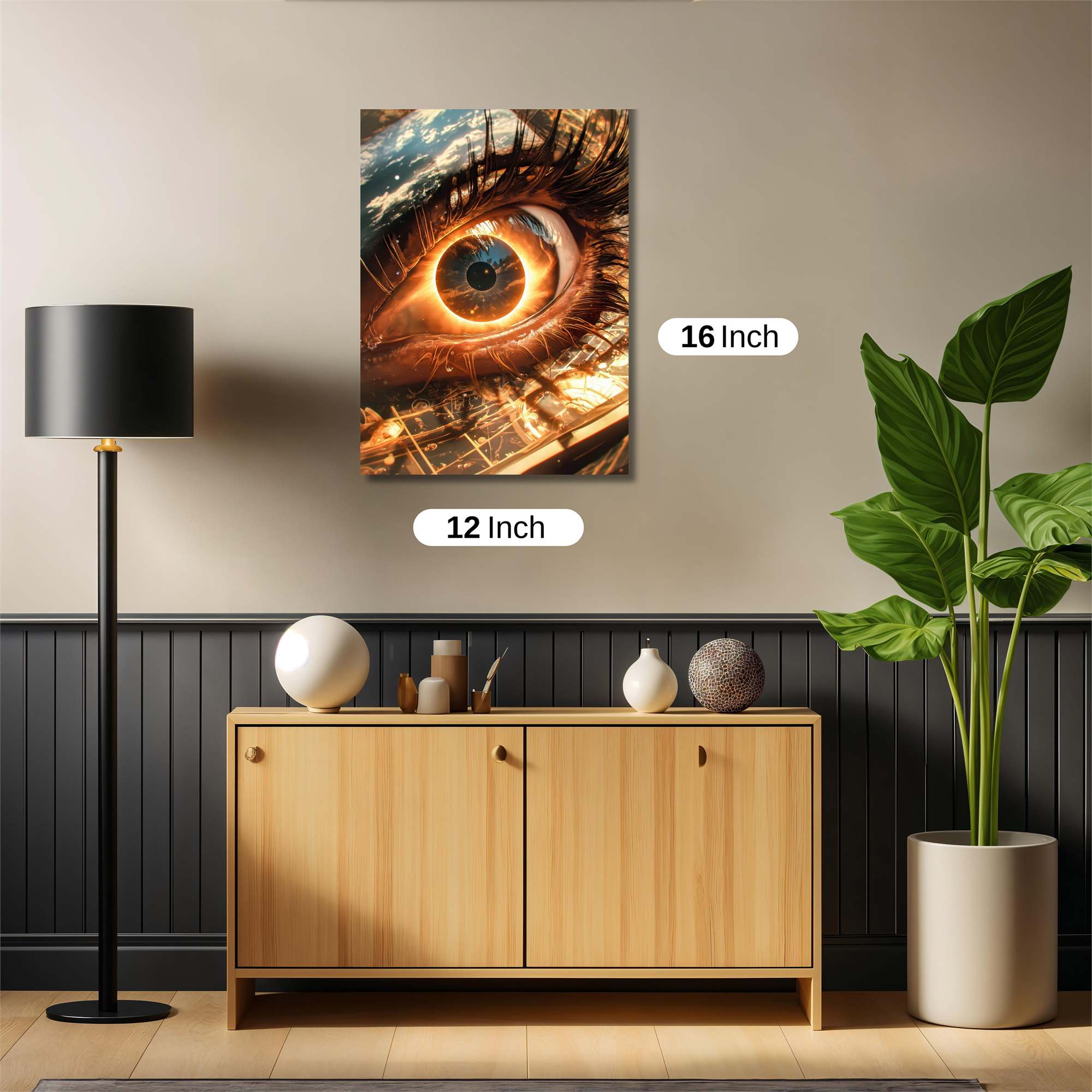 Cosmic Gaze Safe Wall Magnetic / M