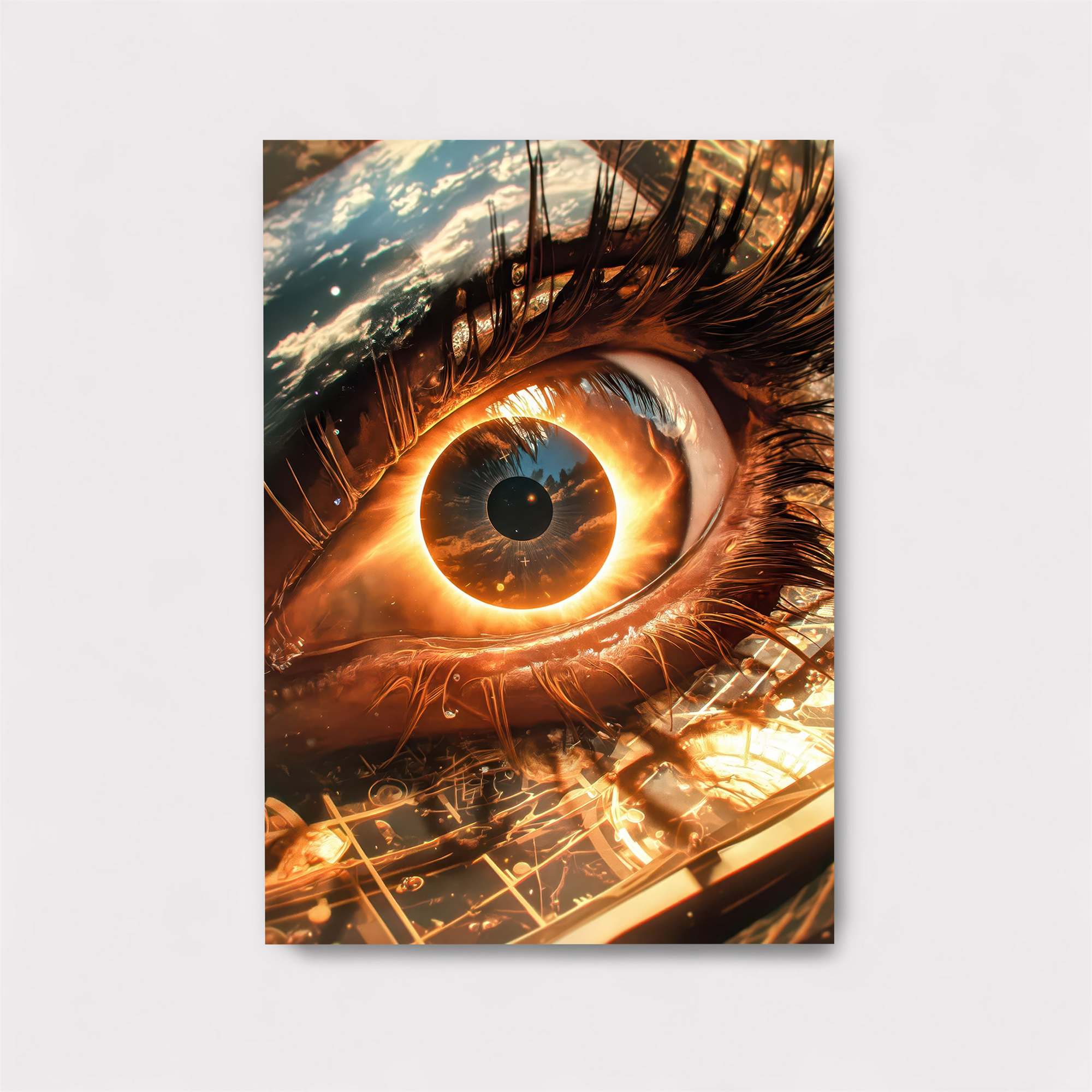 Cosmic Gaze Safe Wall Magnetic / M