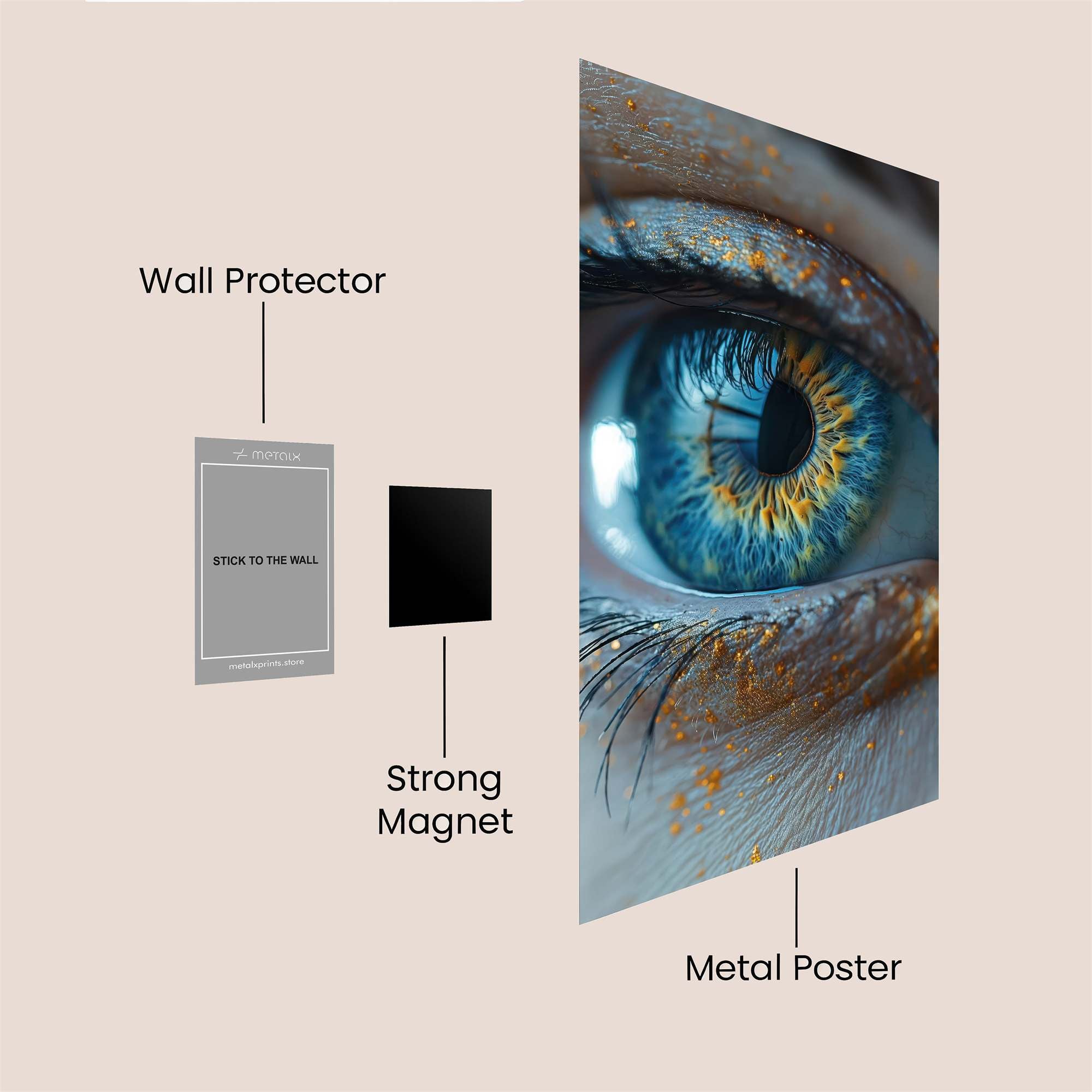 Eye Radiant Safe Wall Magnetic / M