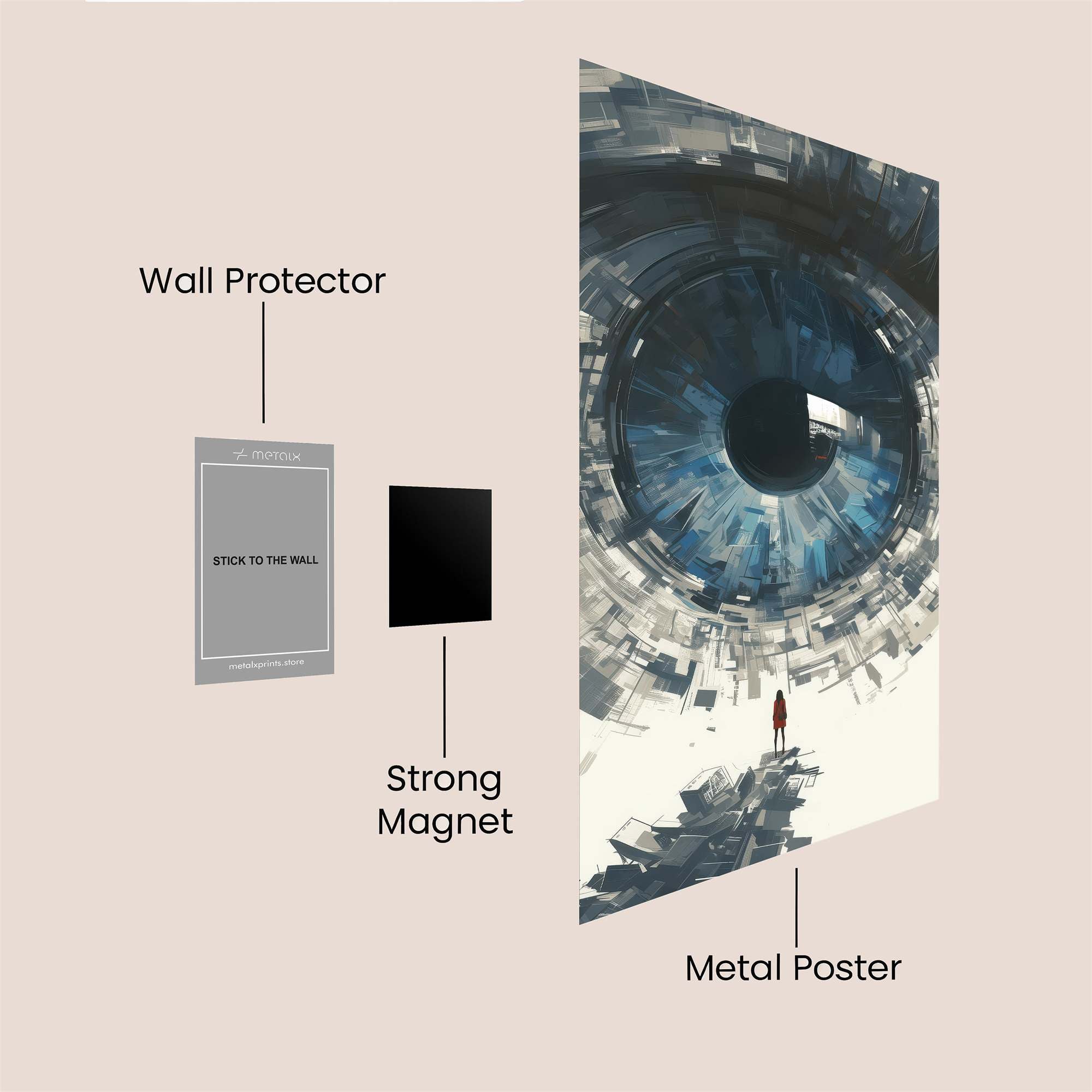 Gaze Abyss Safe Wall Magnetic / M