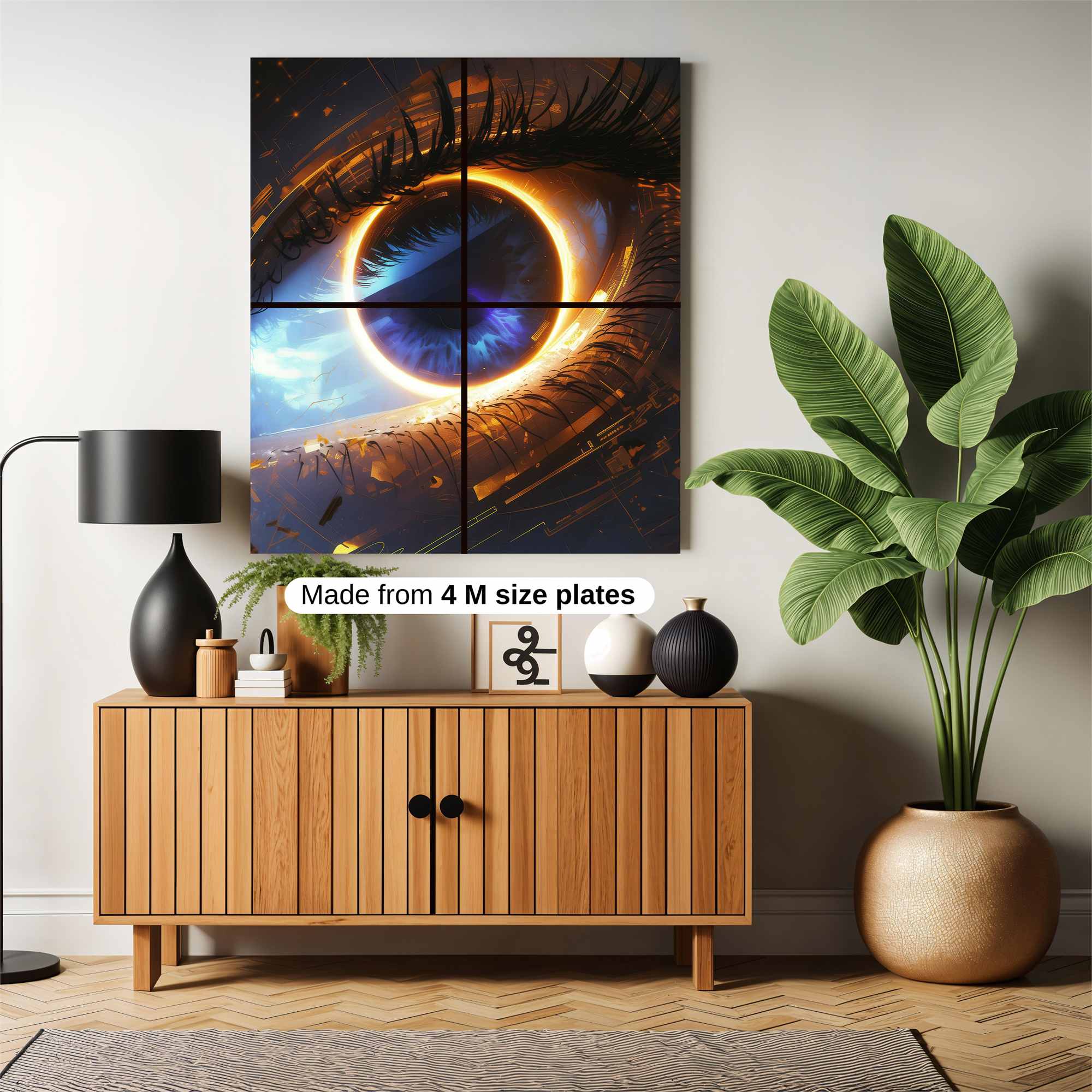 Eclipse Enigma Safe Wall Magnetic / M