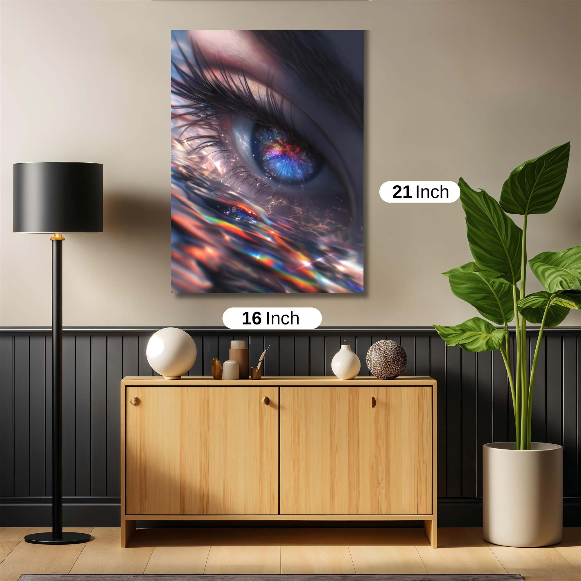 Mystic Gaze Safe Wall Magnetic / M