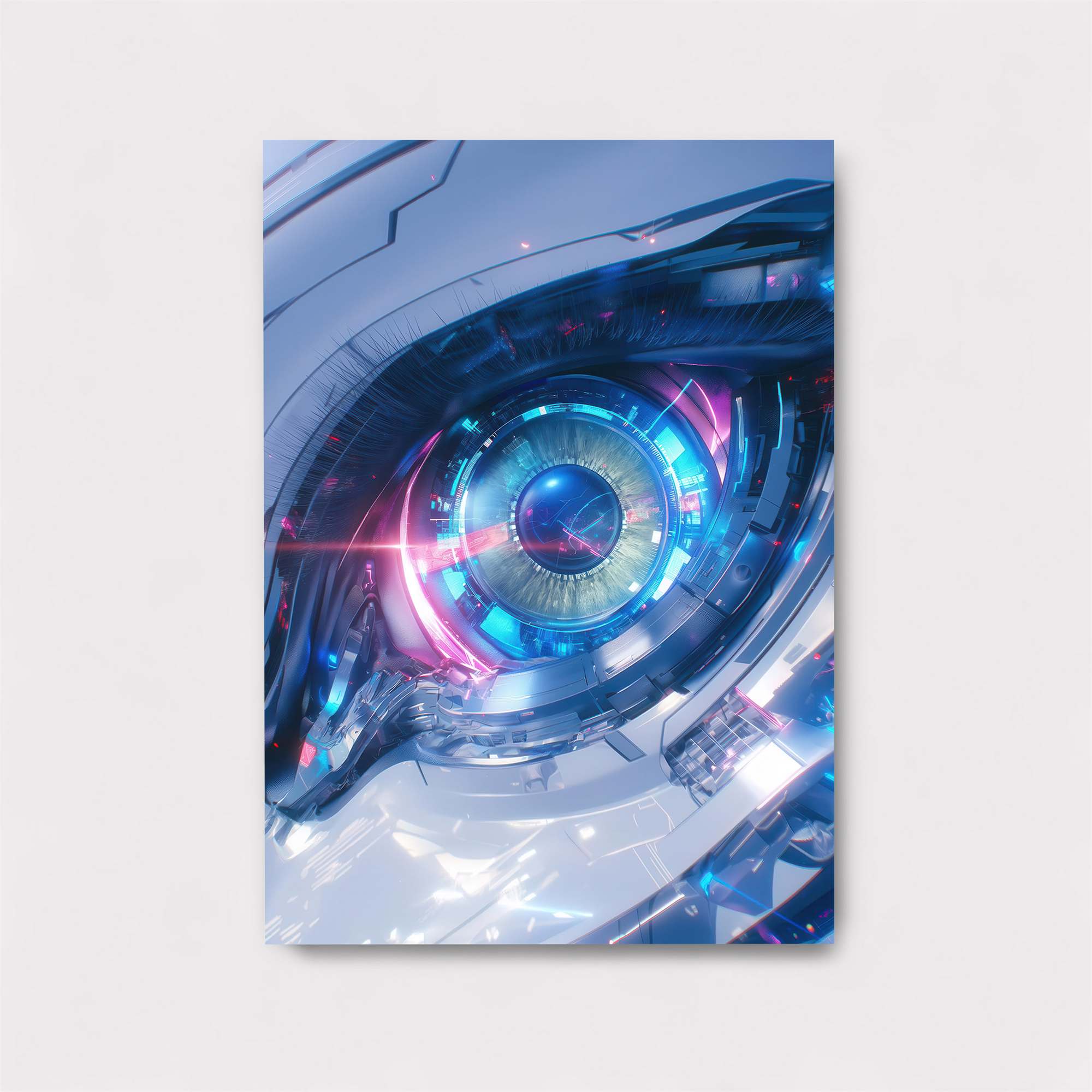 Cyber Serenity Safe Wall Magnetic / M