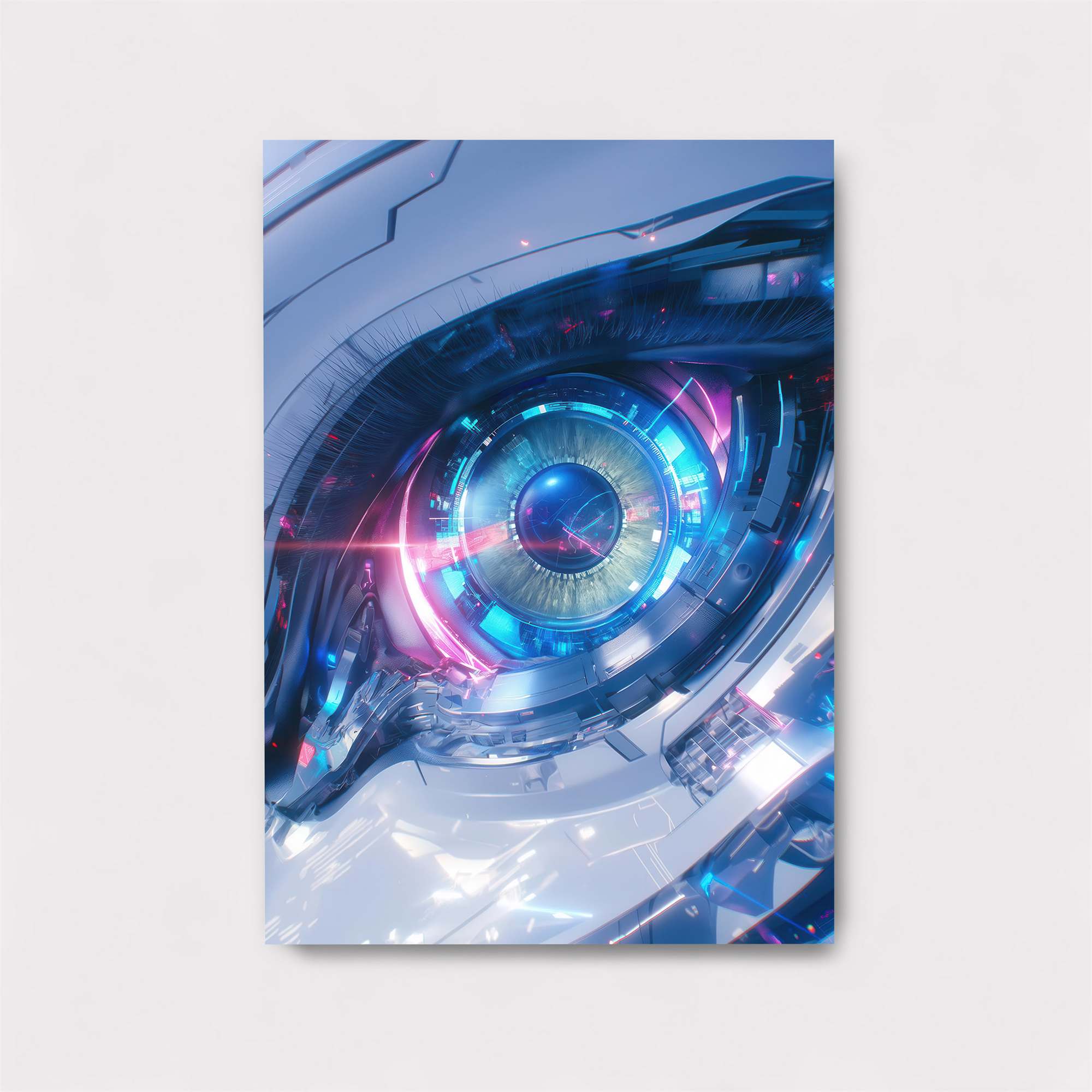 Cyber Serenity Safe Wall Magnetic / M