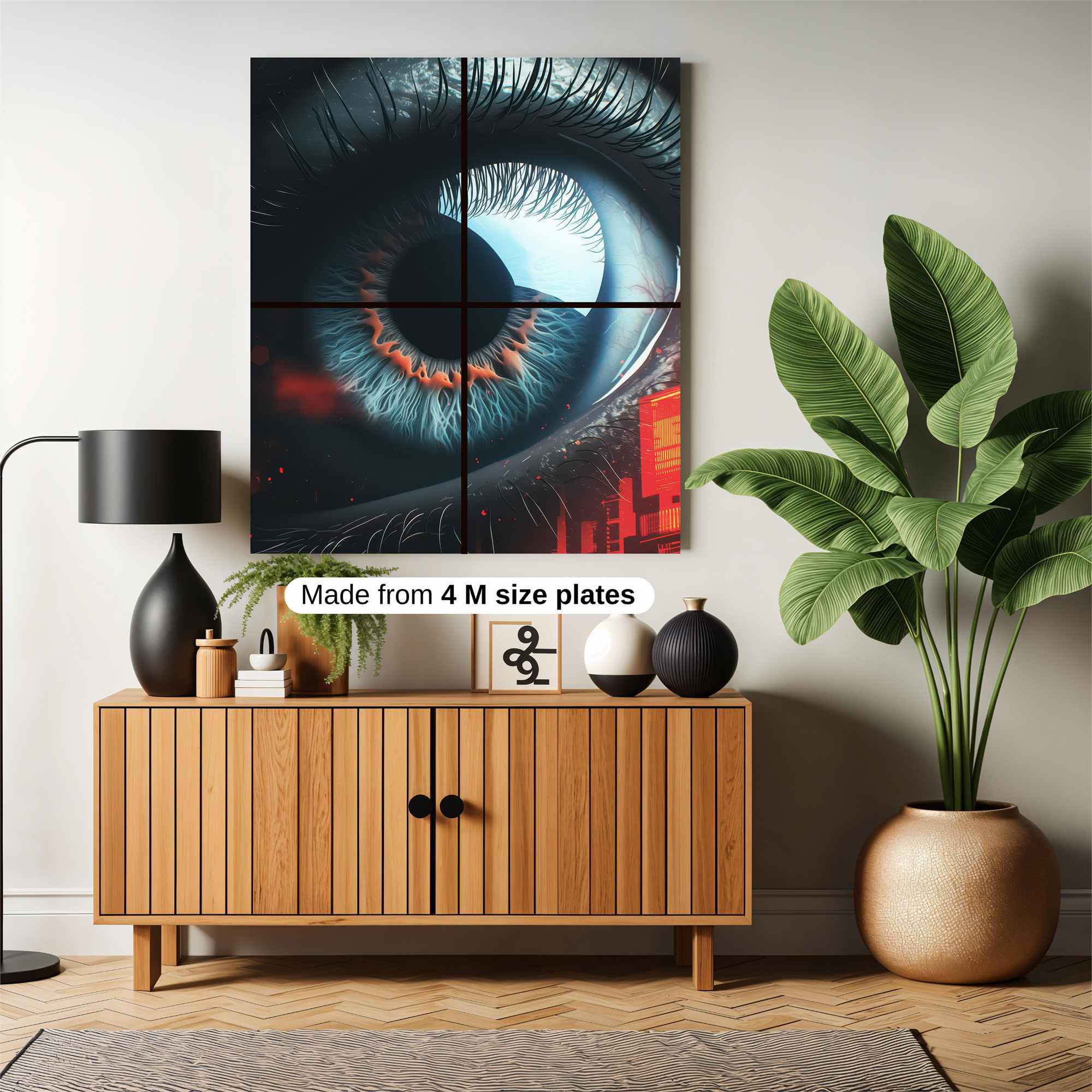 Eye Inferno Safe Wall Magnetic / M