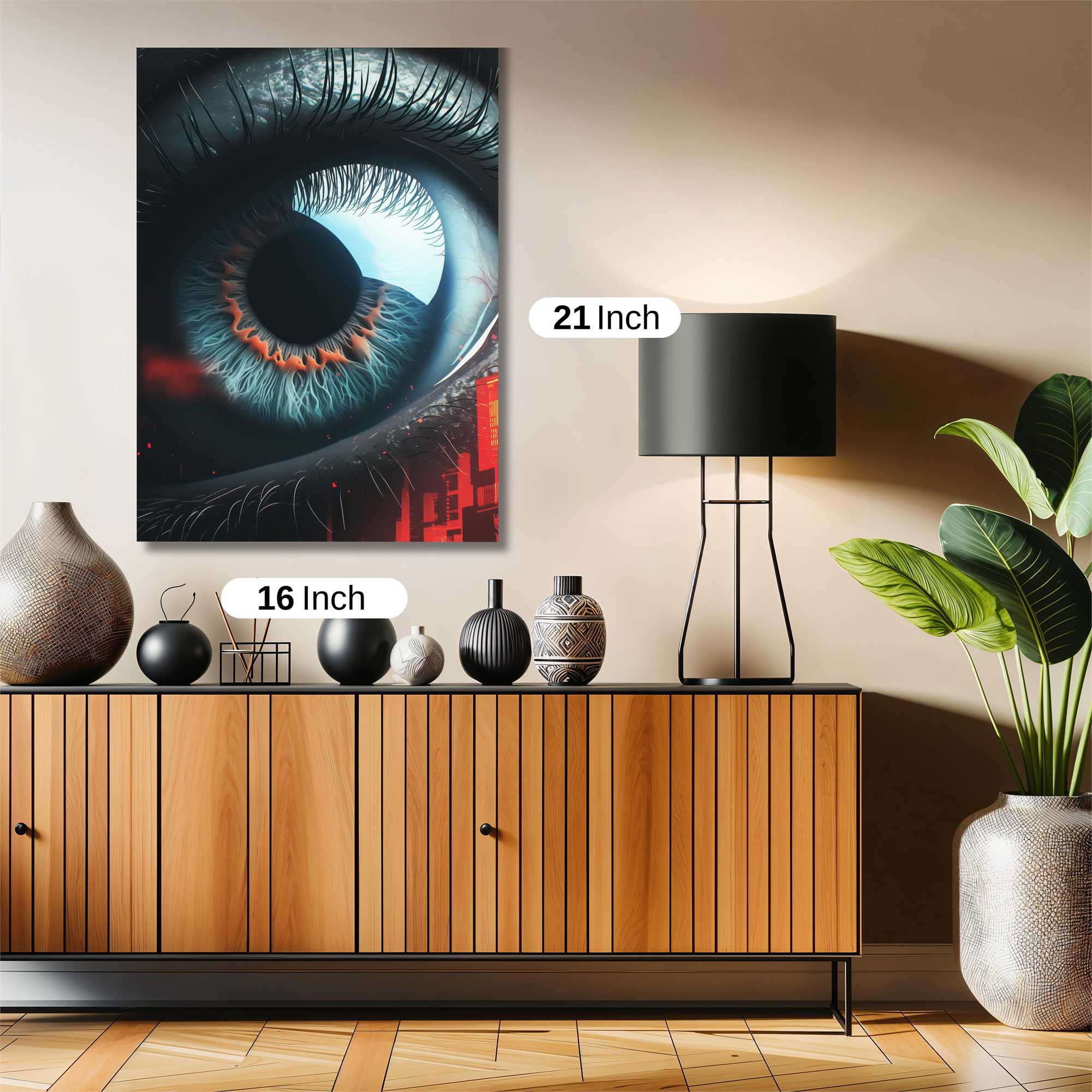 Eye Inferno Safe Wall Magnetic / M