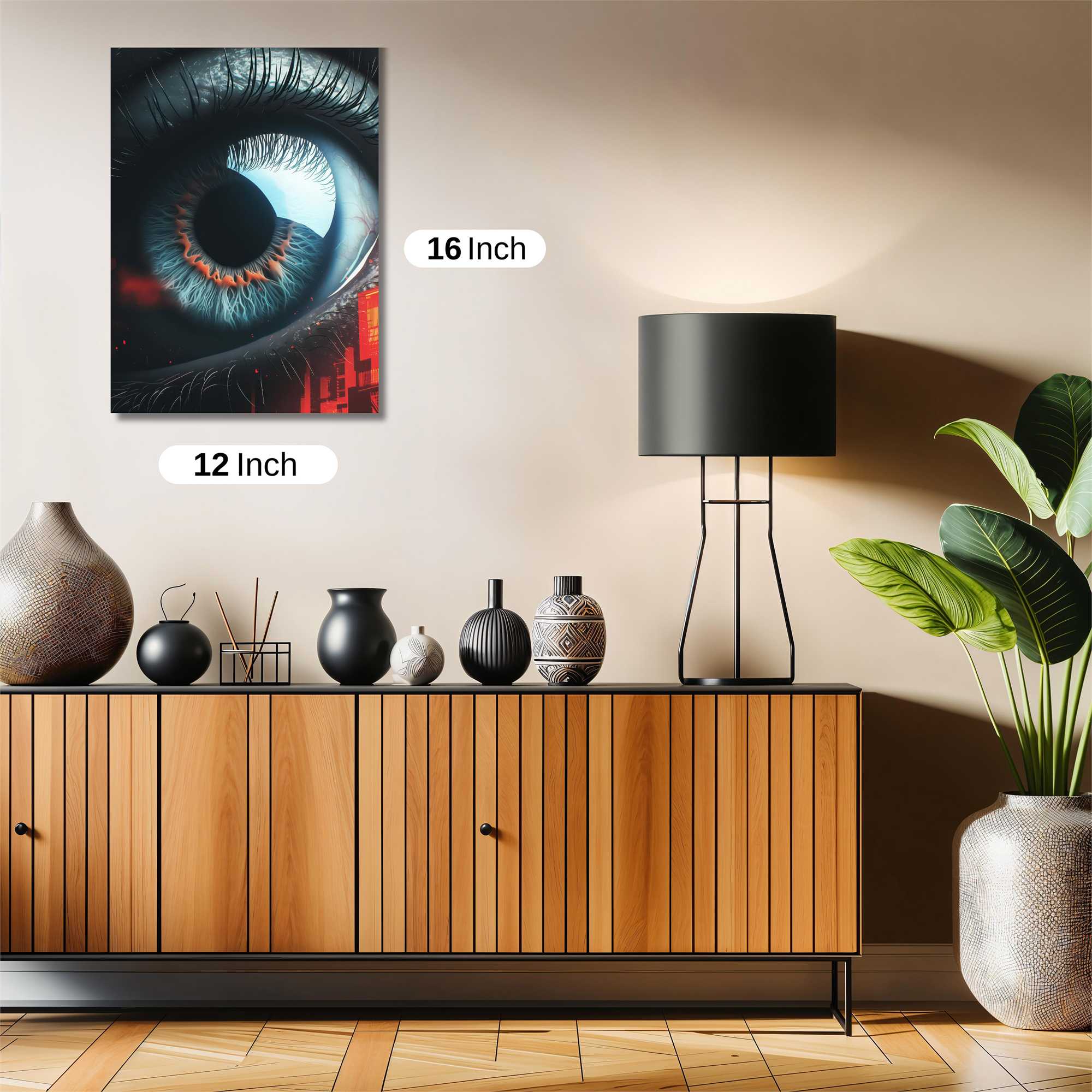 Eye Inferno Safe Wall Magnetic / M