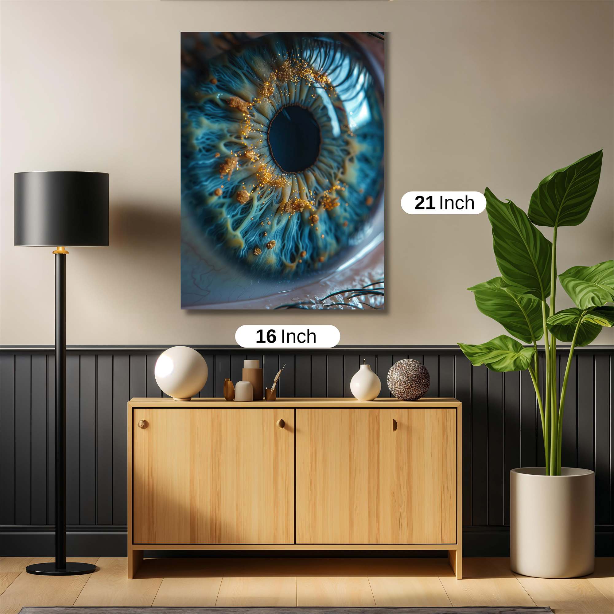 Eye Intrigue Safe Wall Magnetic / M