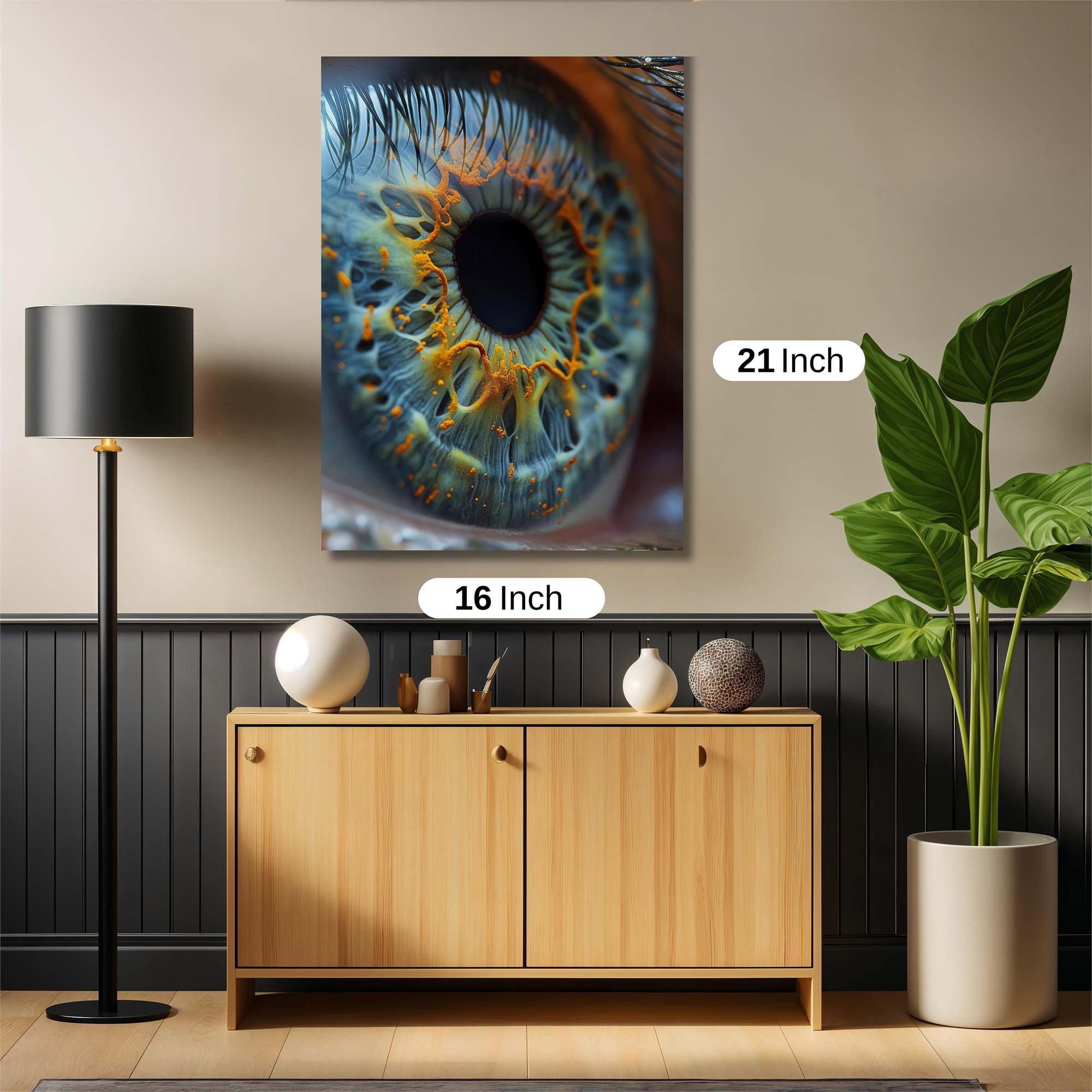 Eye Enigmatic Safe Wall Magnetic / M