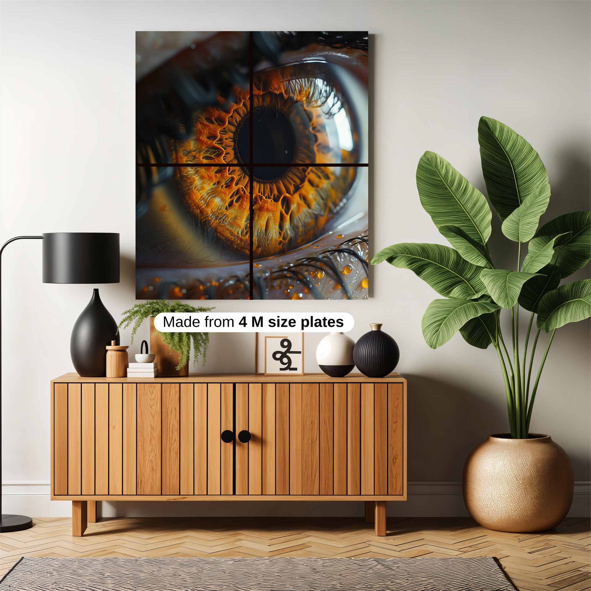 Golden Intrigue Safe Wall Magnetic / M