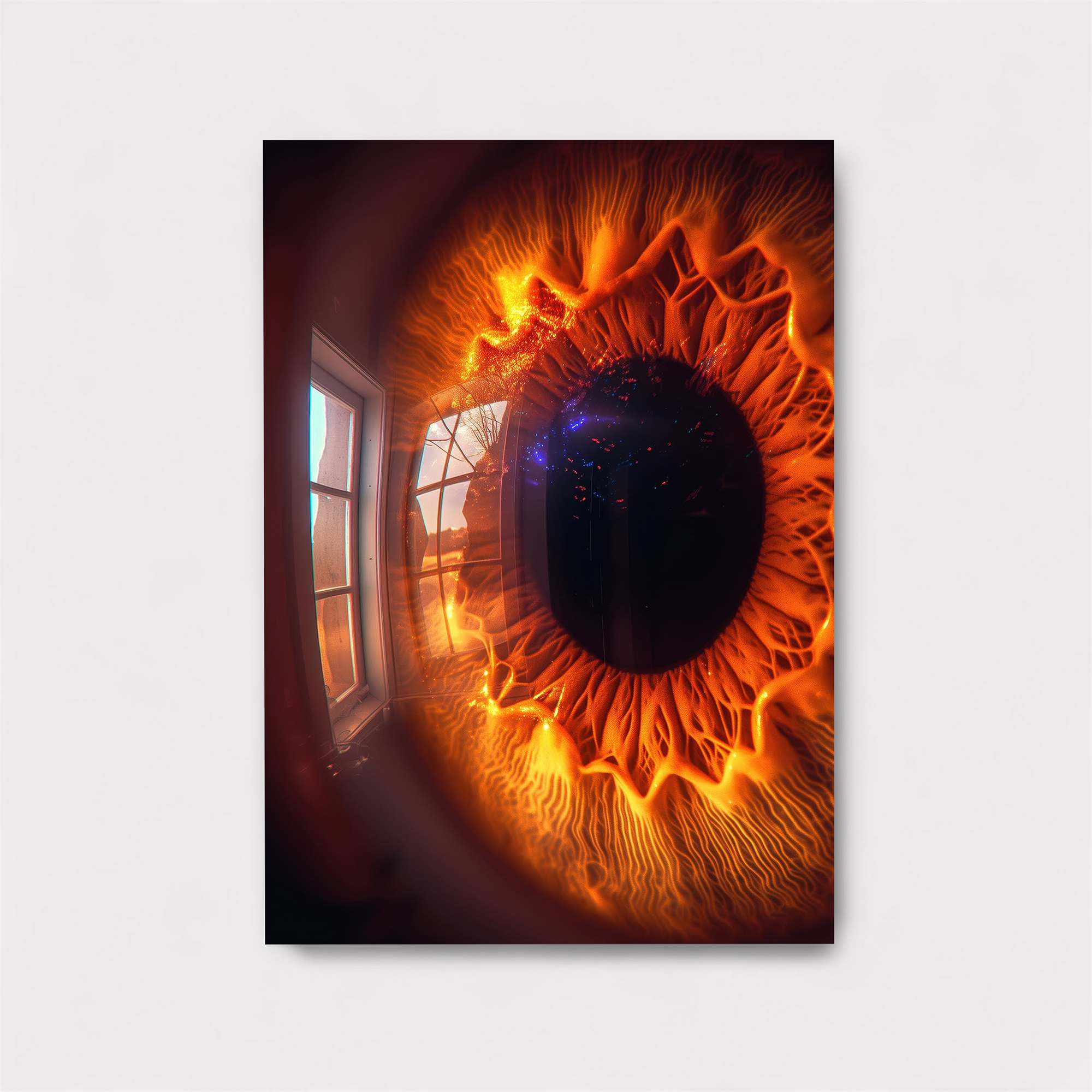 Windowed Gaze Safe Wall Magnetic / M