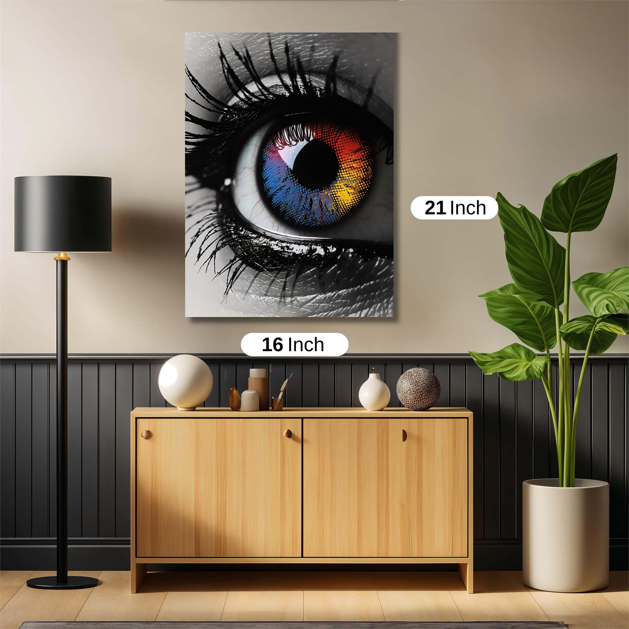 Rainbow Gaze Safe Wall Magnetic / M