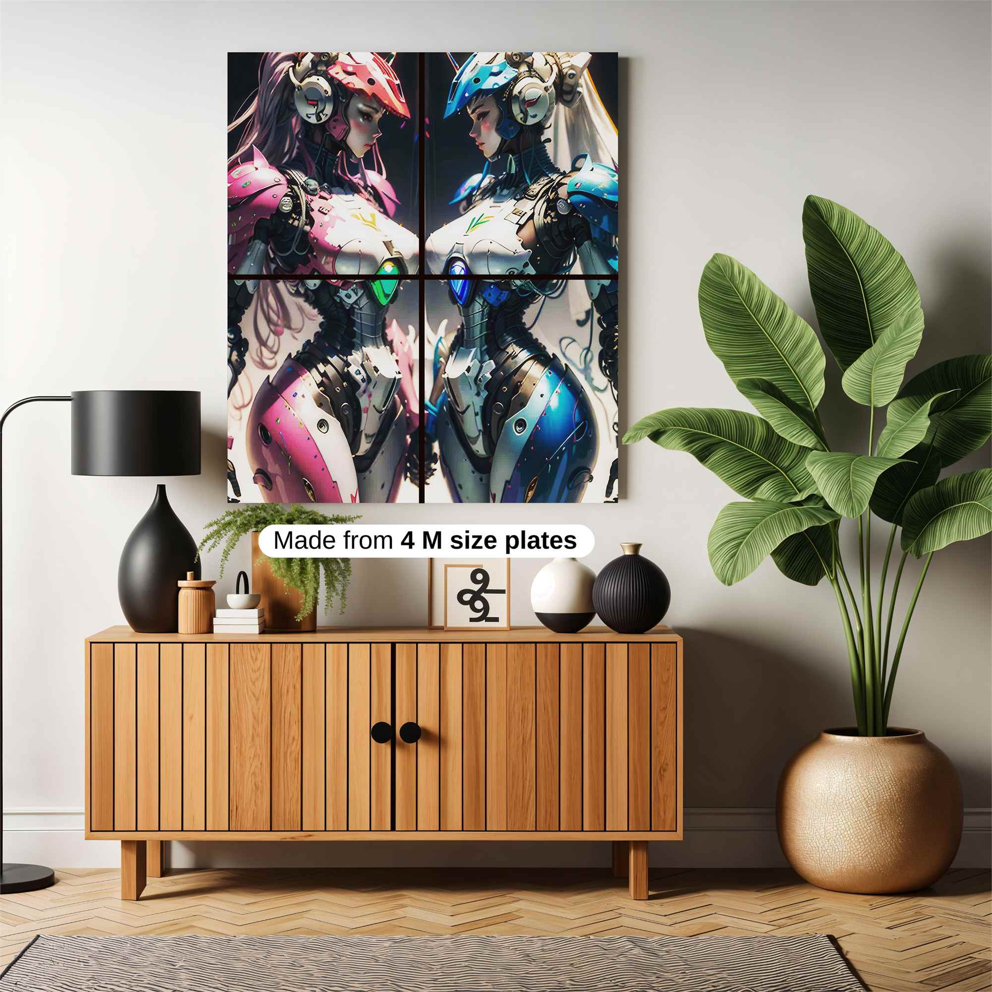 Cyber Duality Safe Wall Magnetic / M