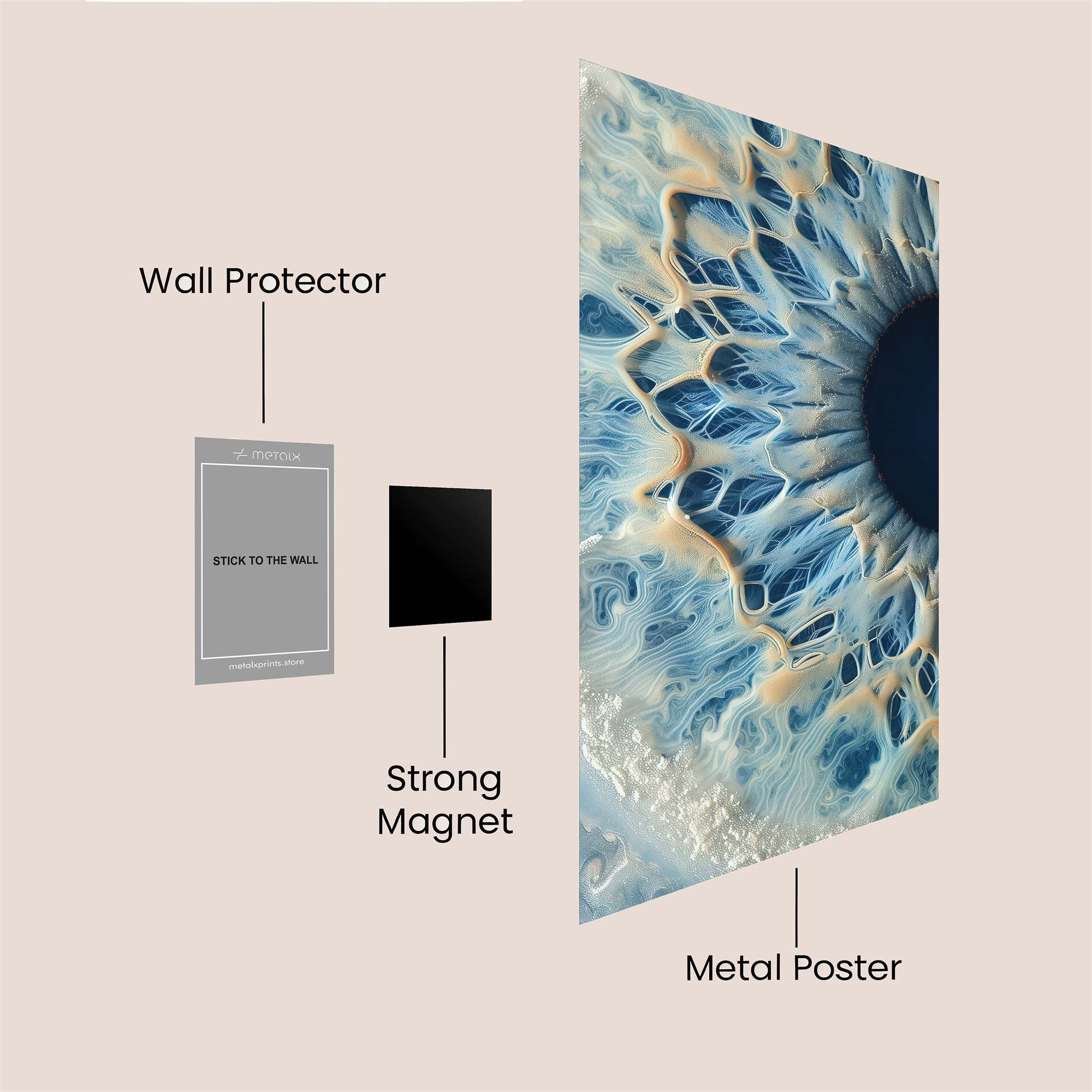Eye Enigma Safe Wall Magnetic / M