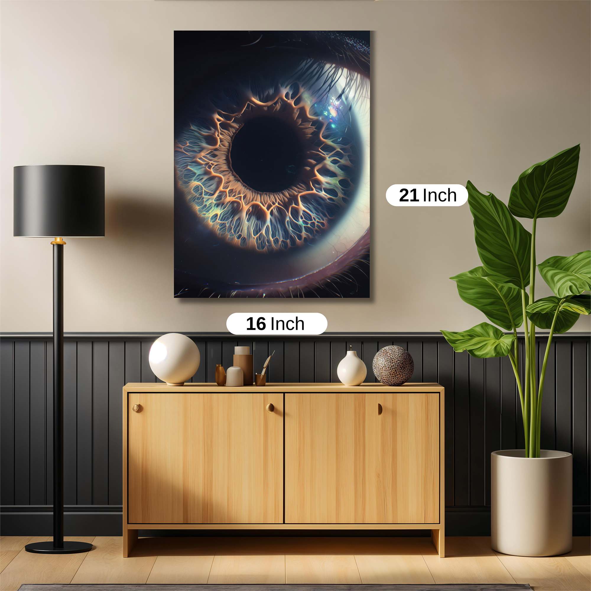 Eye Enigma Safe Wall Magnetic / M