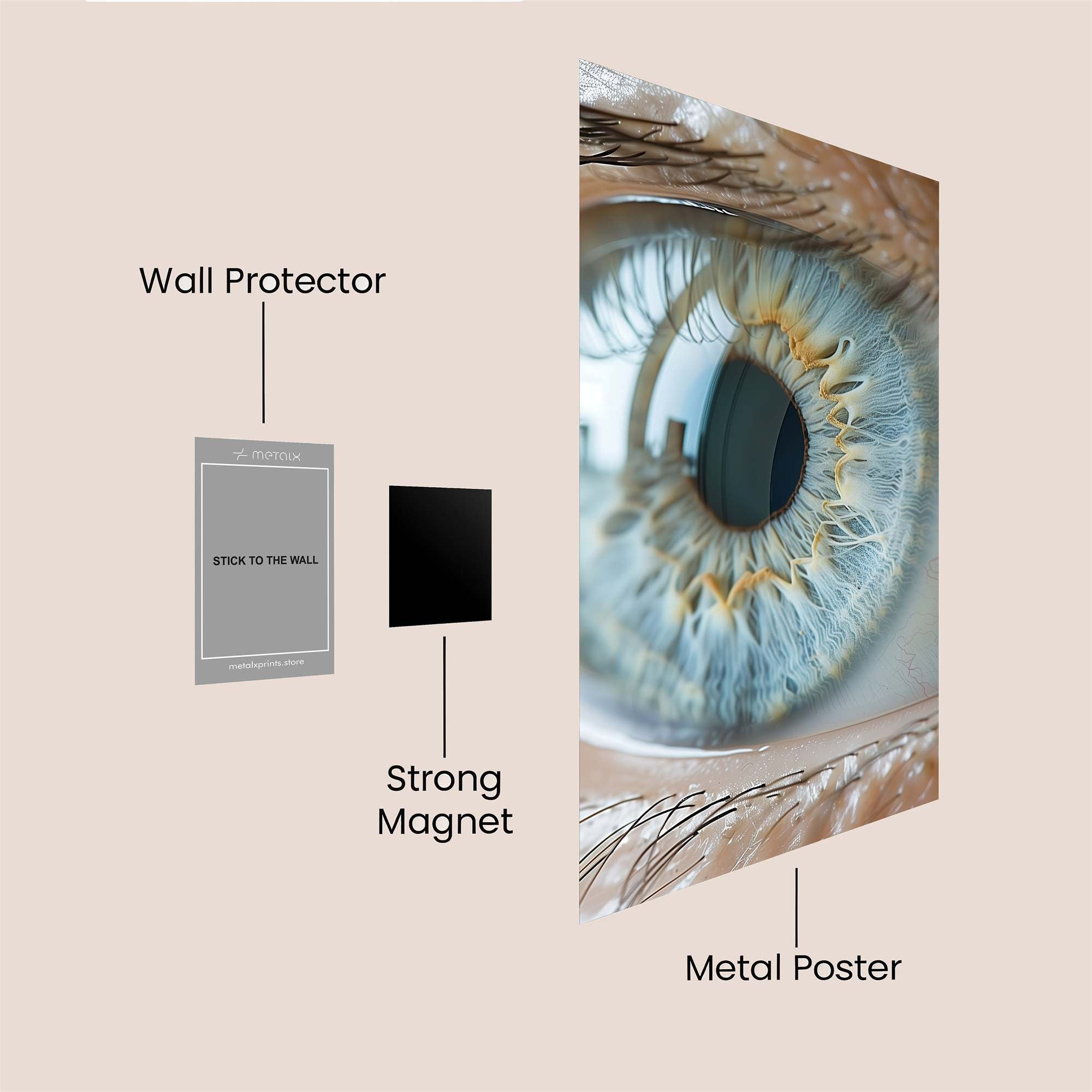 Eye Serenity Safe Wall Magnetic / M