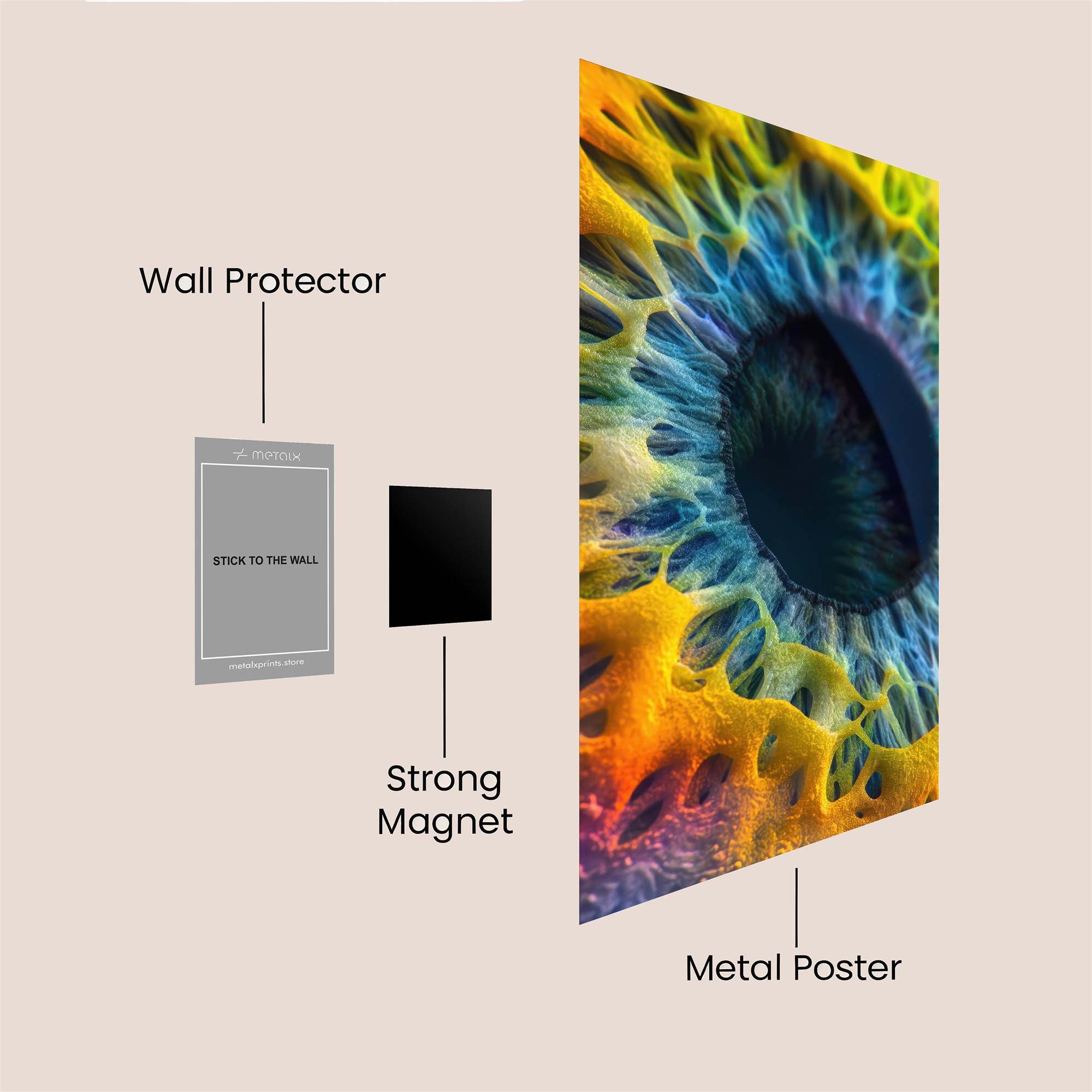 Eye Enigma Safe Wall Magnetic / M