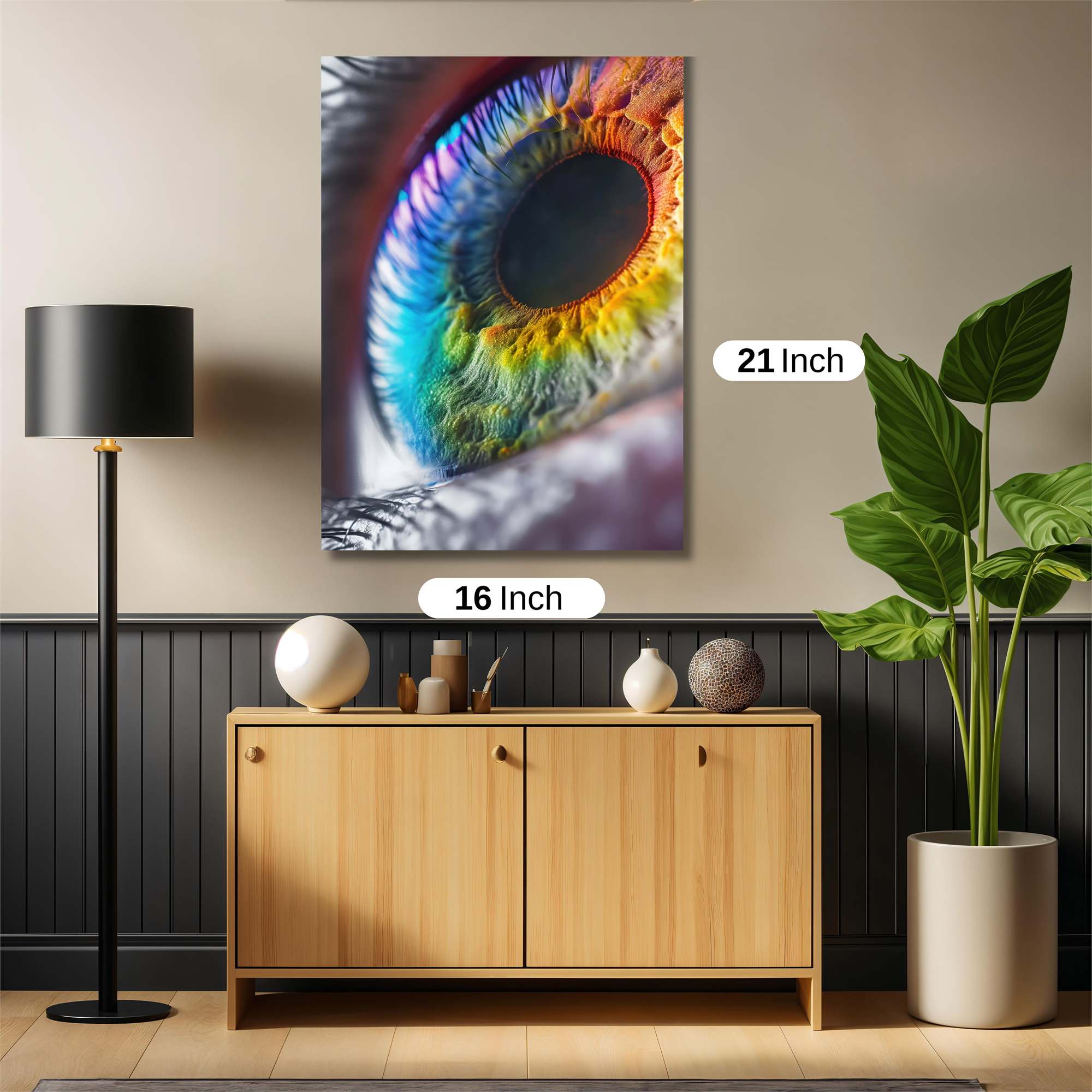 Rainbow Gaze Safe Wall Magnetic / M