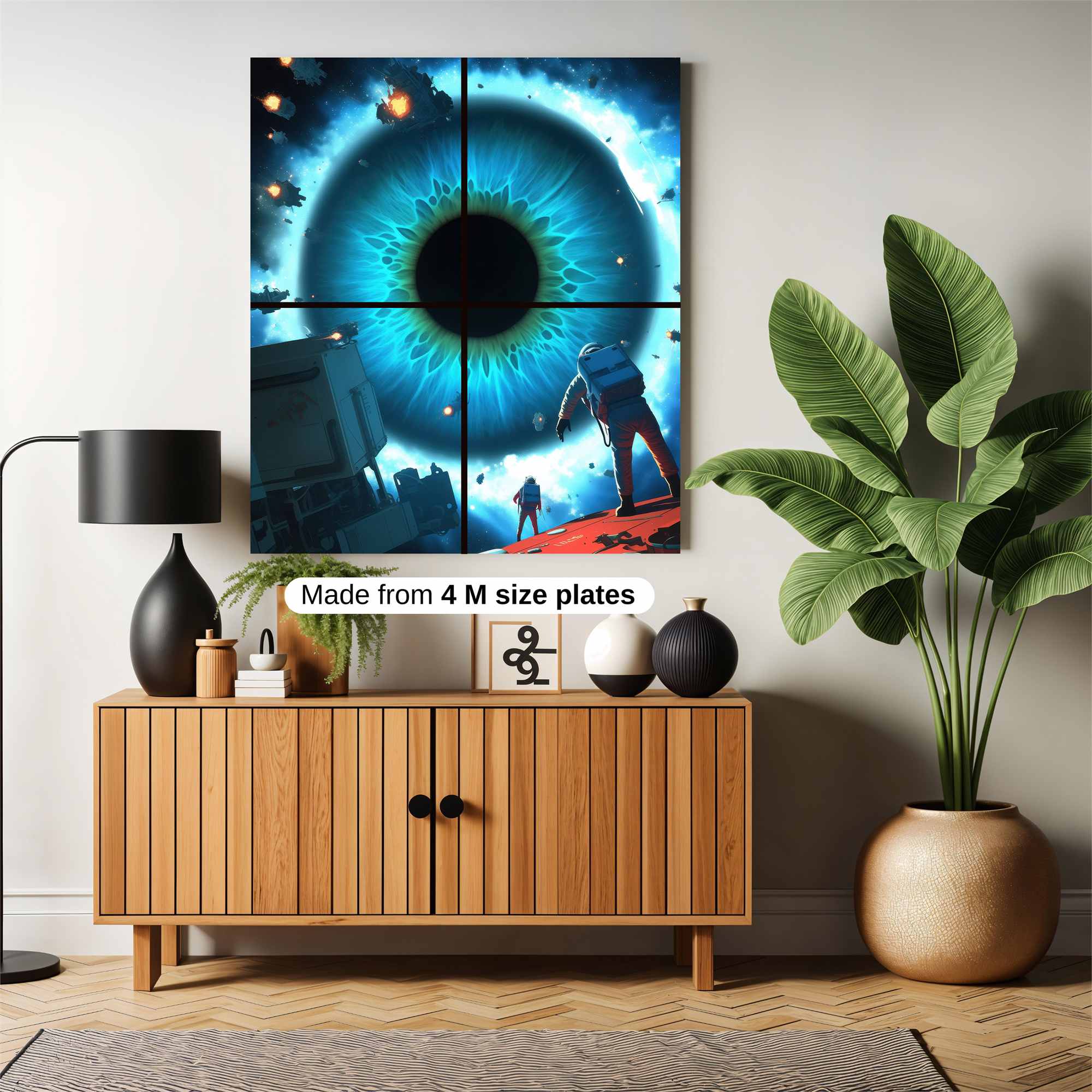 Cosmic Gaze Safe Wall Magnetic / M