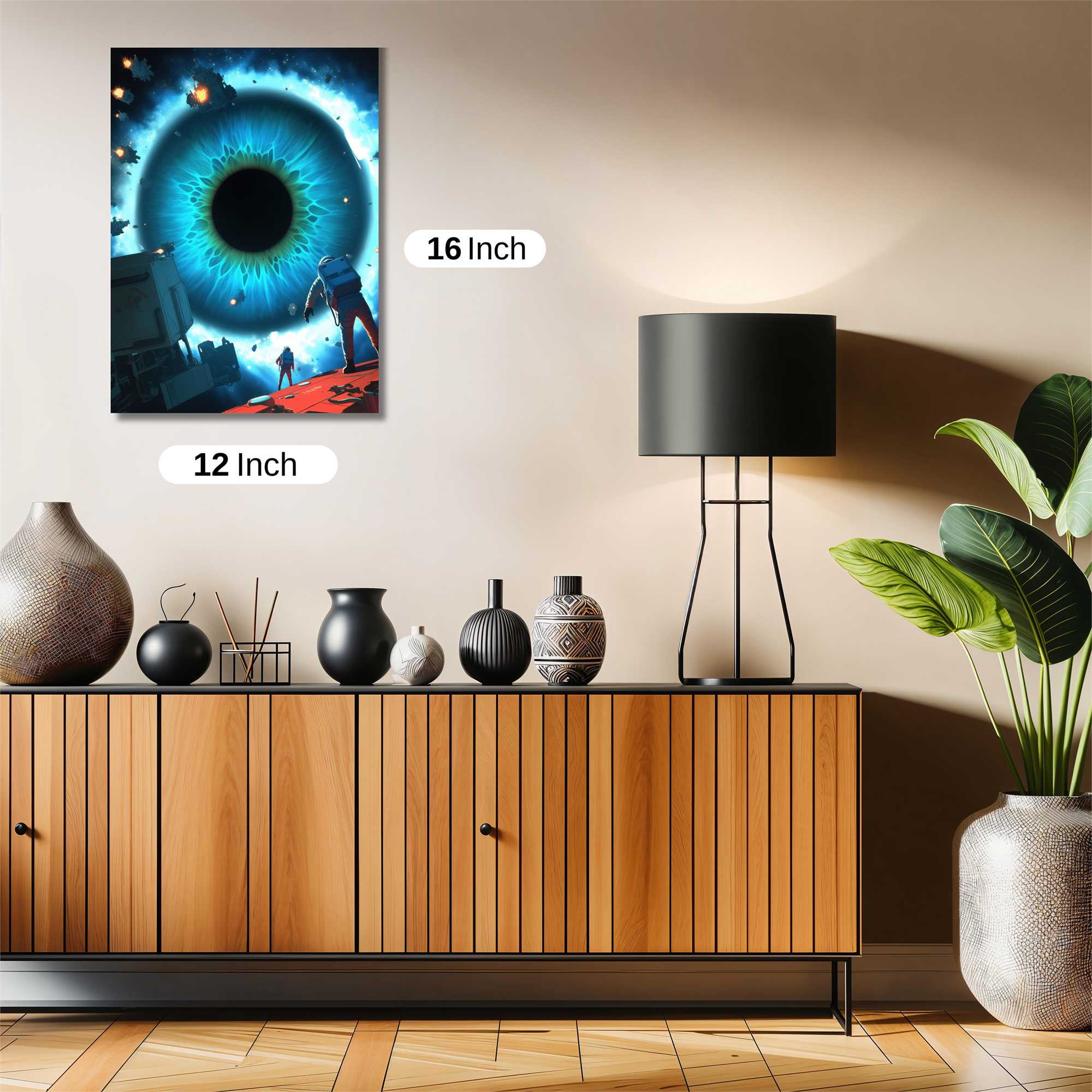 Cosmic Gaze Safe Wall Magnetic / M