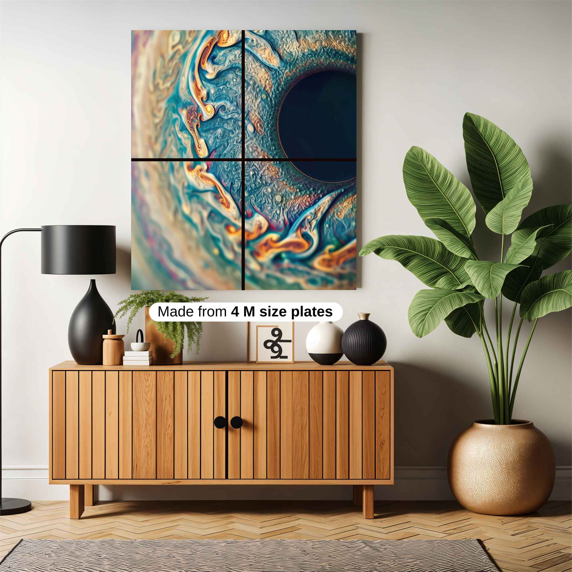 Jupiter Whirl Safe Wall Magnetic / M