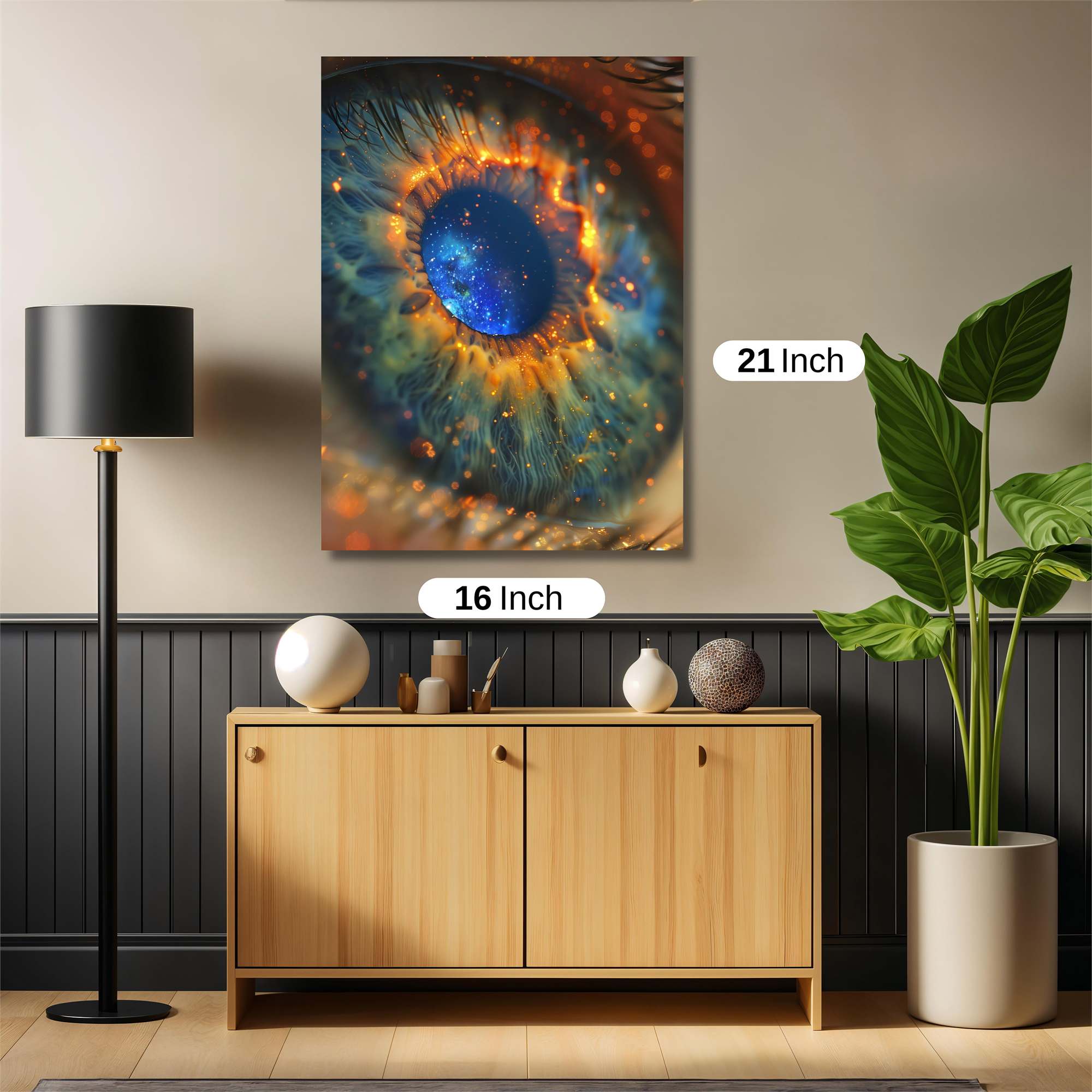 GalacticGaze Safe Wall Magnetic / M