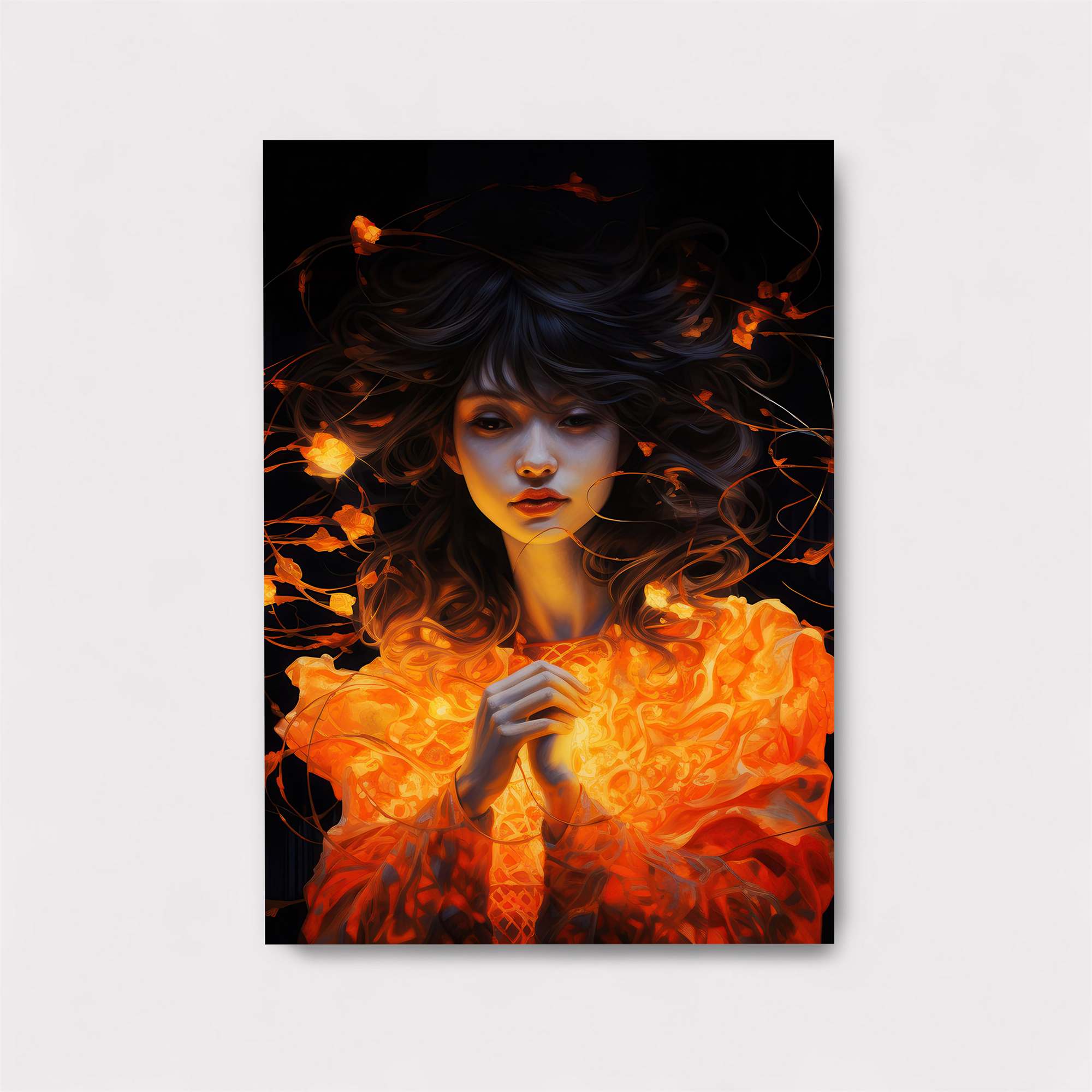 Flame Enigma Safe Wall Magnetic / M