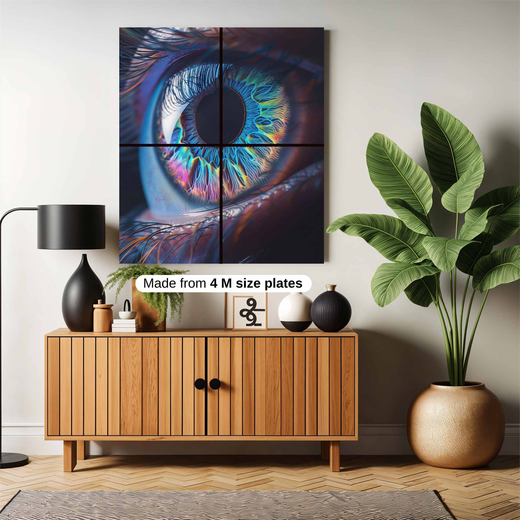 Rainbow Gaze Safe Wall Magnetic / M