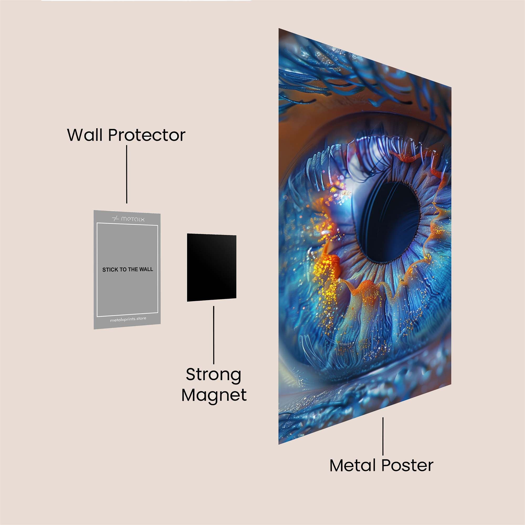 Eye Radiant Safe Wall Magnetic / M