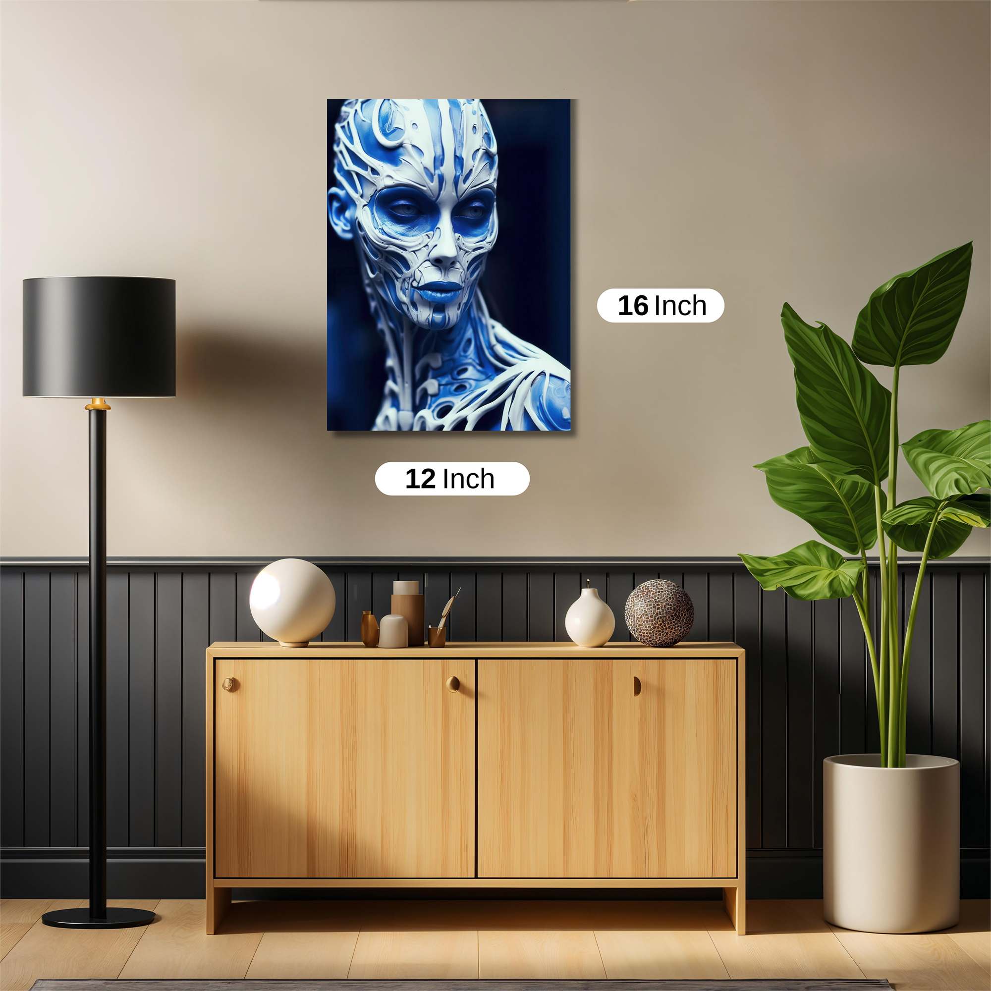 Alien Serenity Safe Wall Magnetic / M