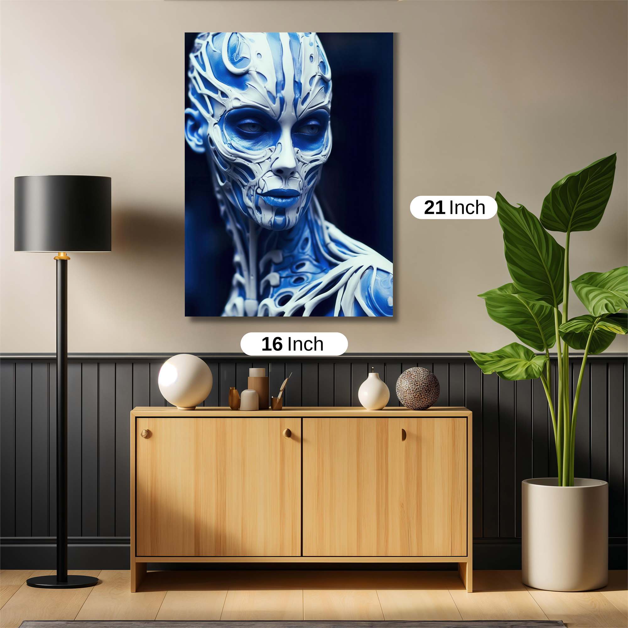 Alien Serenity Safe Wall Magnetic / M