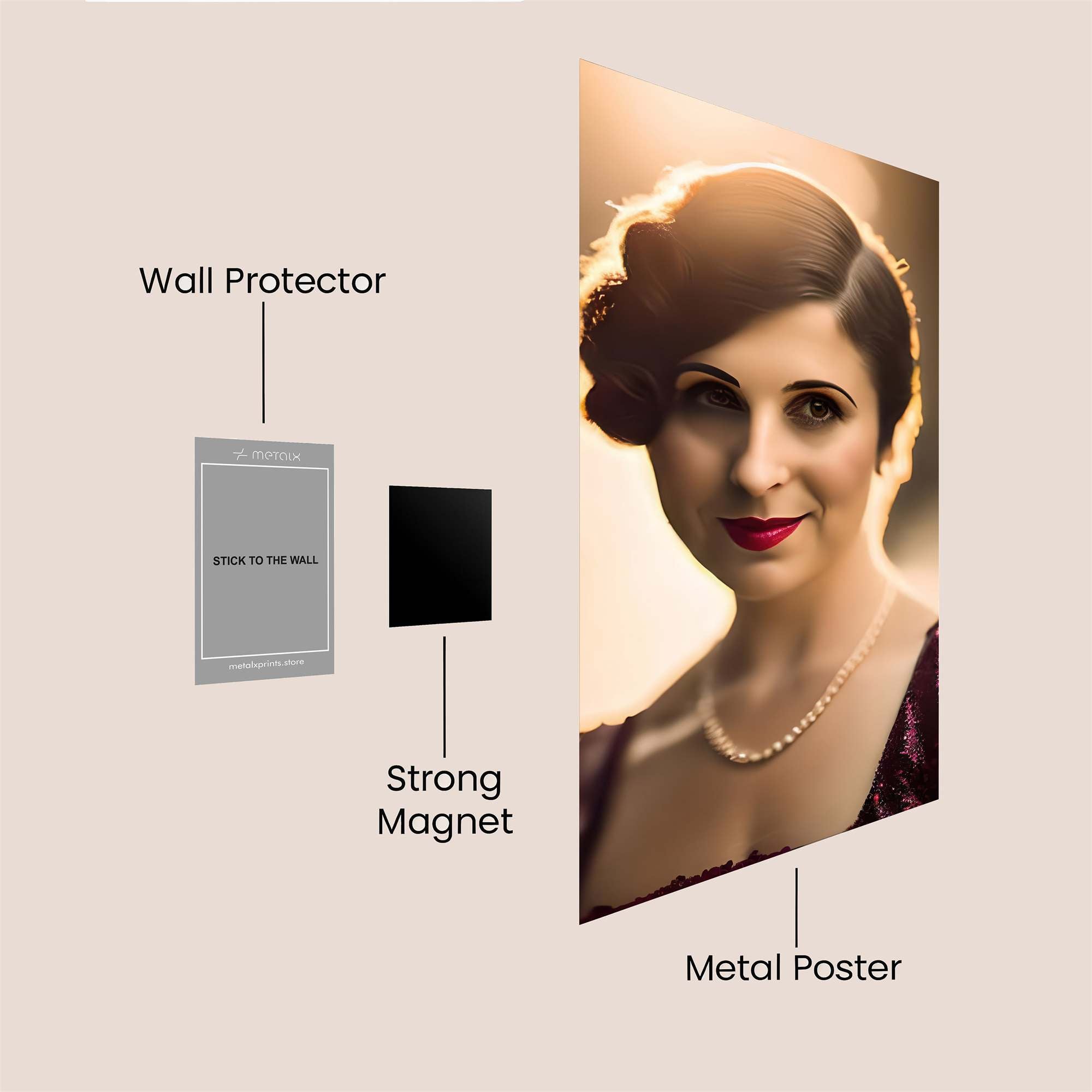 Flapper Radiant Safe Wall Magnetic / M