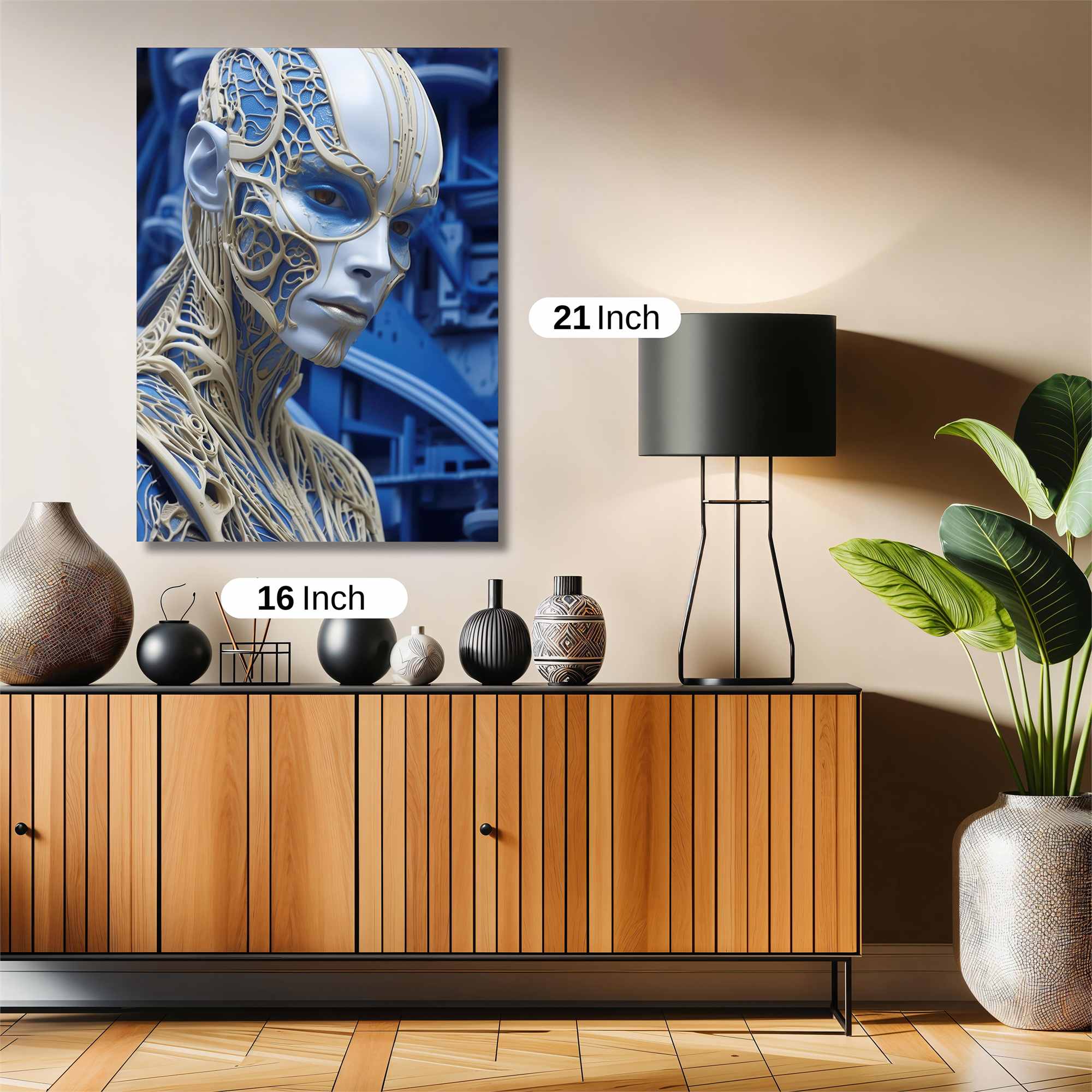 Cyber Enigma Safe Wall Magnetic / M