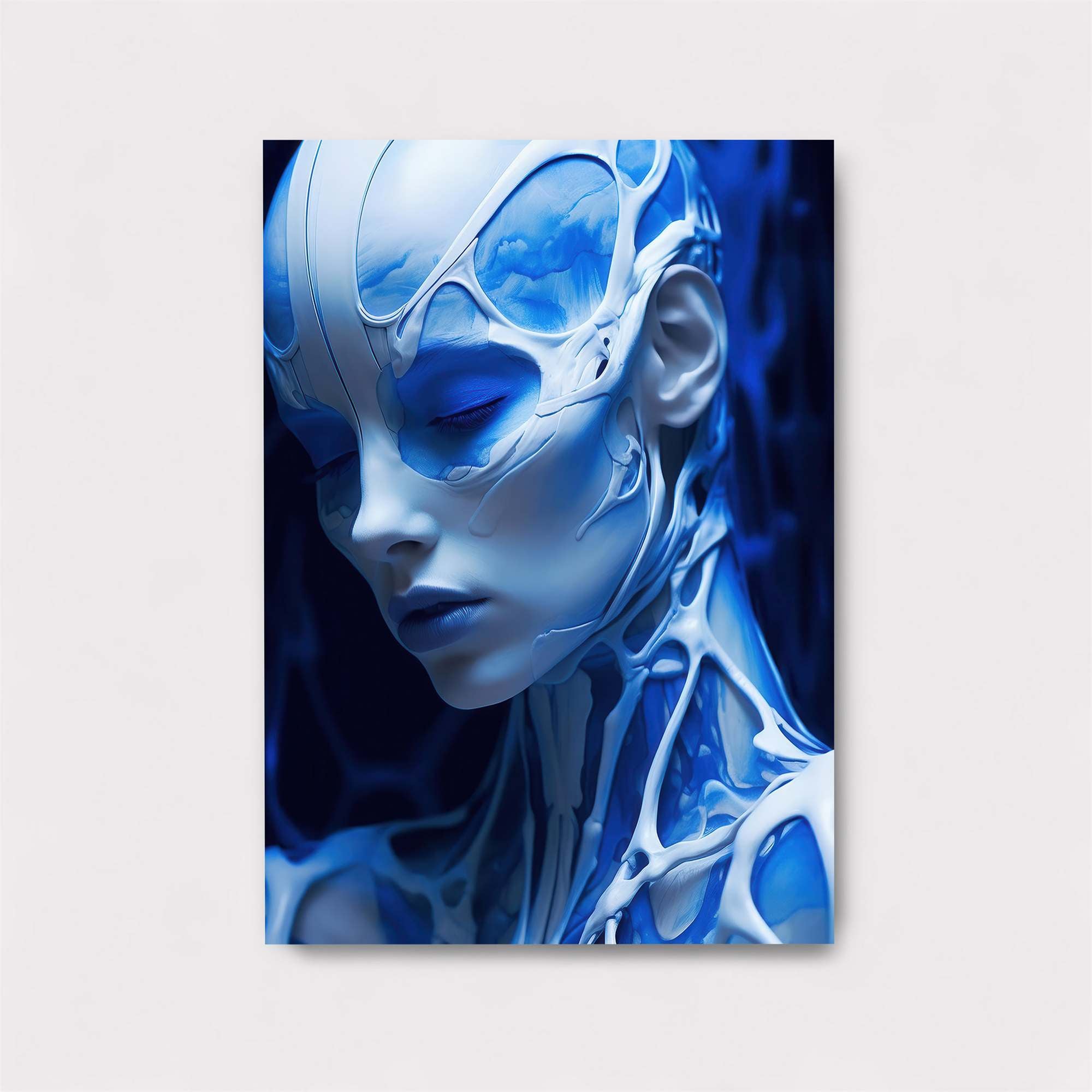 Futuristic Serenity Safe Wall Magnetic / M