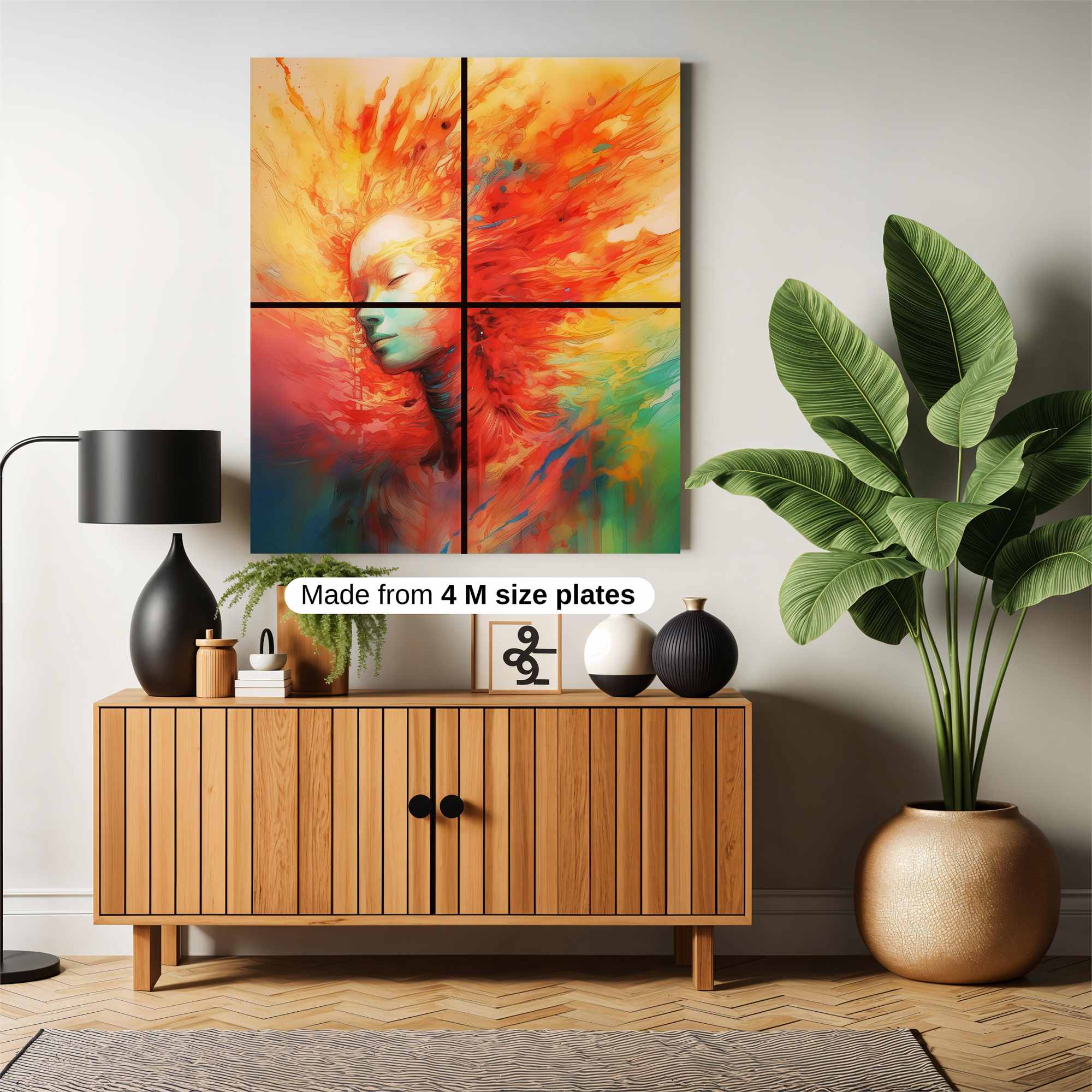 Phoenix Rebirth Safe Wall Magnetic / M